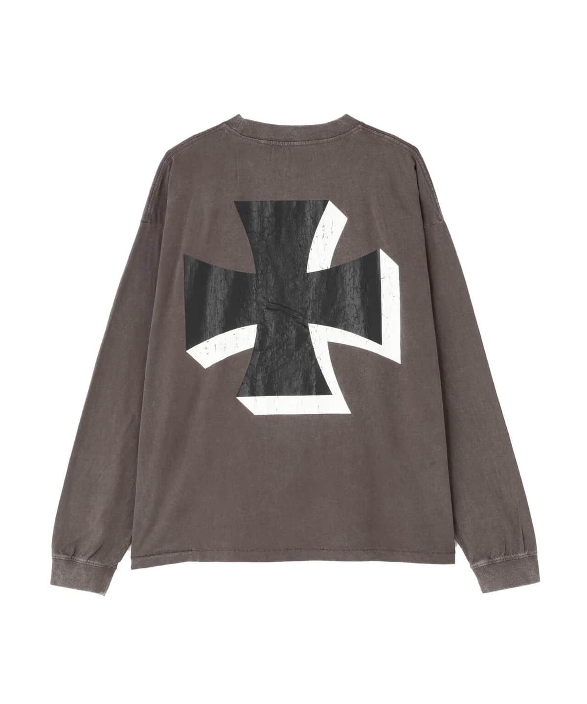 Danke Schon 26ss "Overdye L/S Tee" Armee Black M