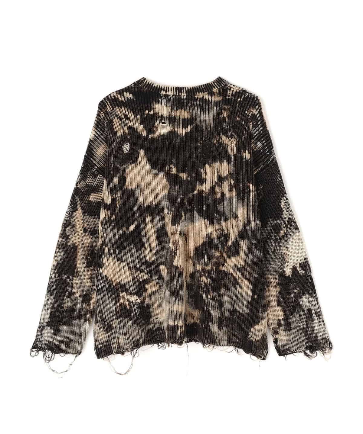 Danke Schon 26ss "Bleach Knit" Beige M