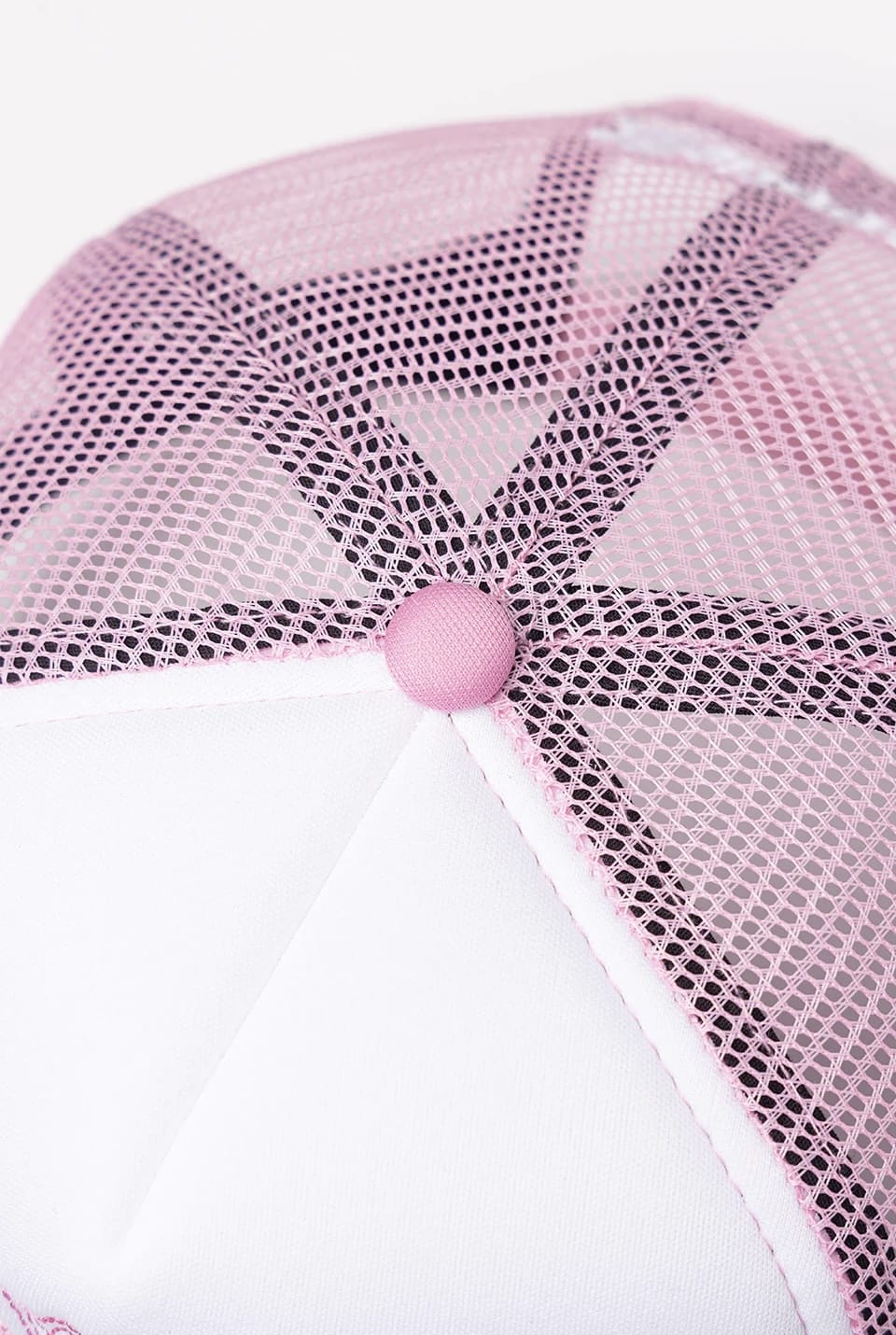 SUPPLIER 26ss "Multiple Cross Mesh Cap" Pink Pink One Size