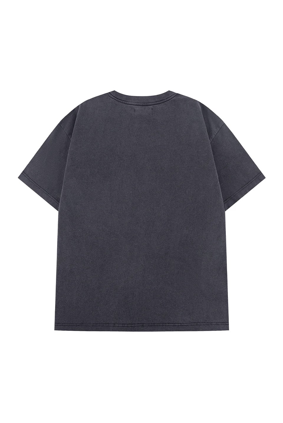 SUPPLIER 26ss "Vintage Wash Embroidery Cross Tee" Black Black M