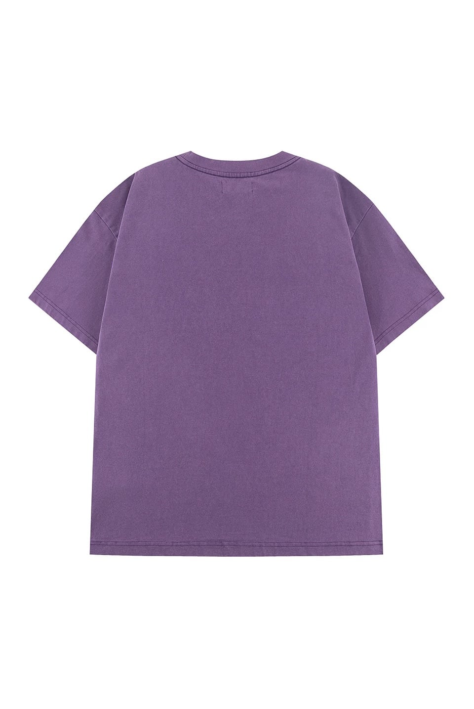 SUPPLIER 26ss "Vintage Wash Embroidery Cross Tee" Purple Purple M