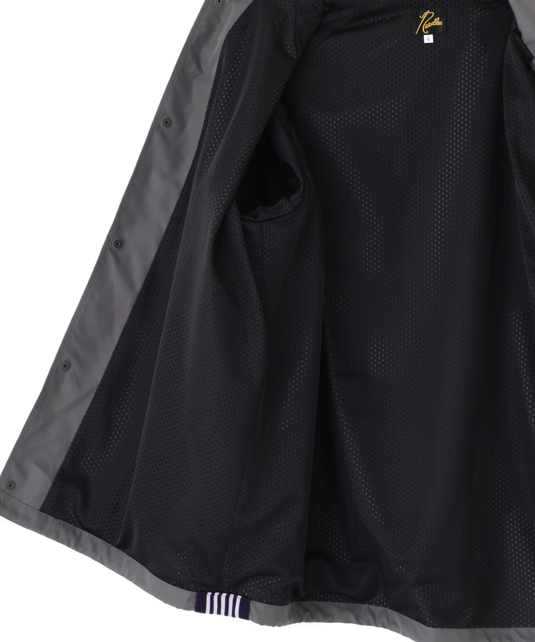 【先行予約 3月1日発売予定】Needles 26ss "Exclusive Track Coach Jacket - Nylon" Grey Grey M