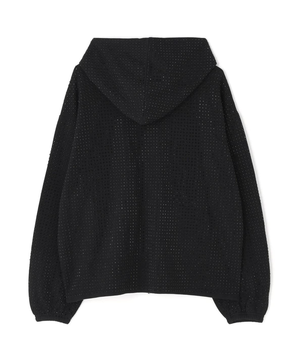 Danke Schon 26ss "Line Stone Zip Hoodie" Black M