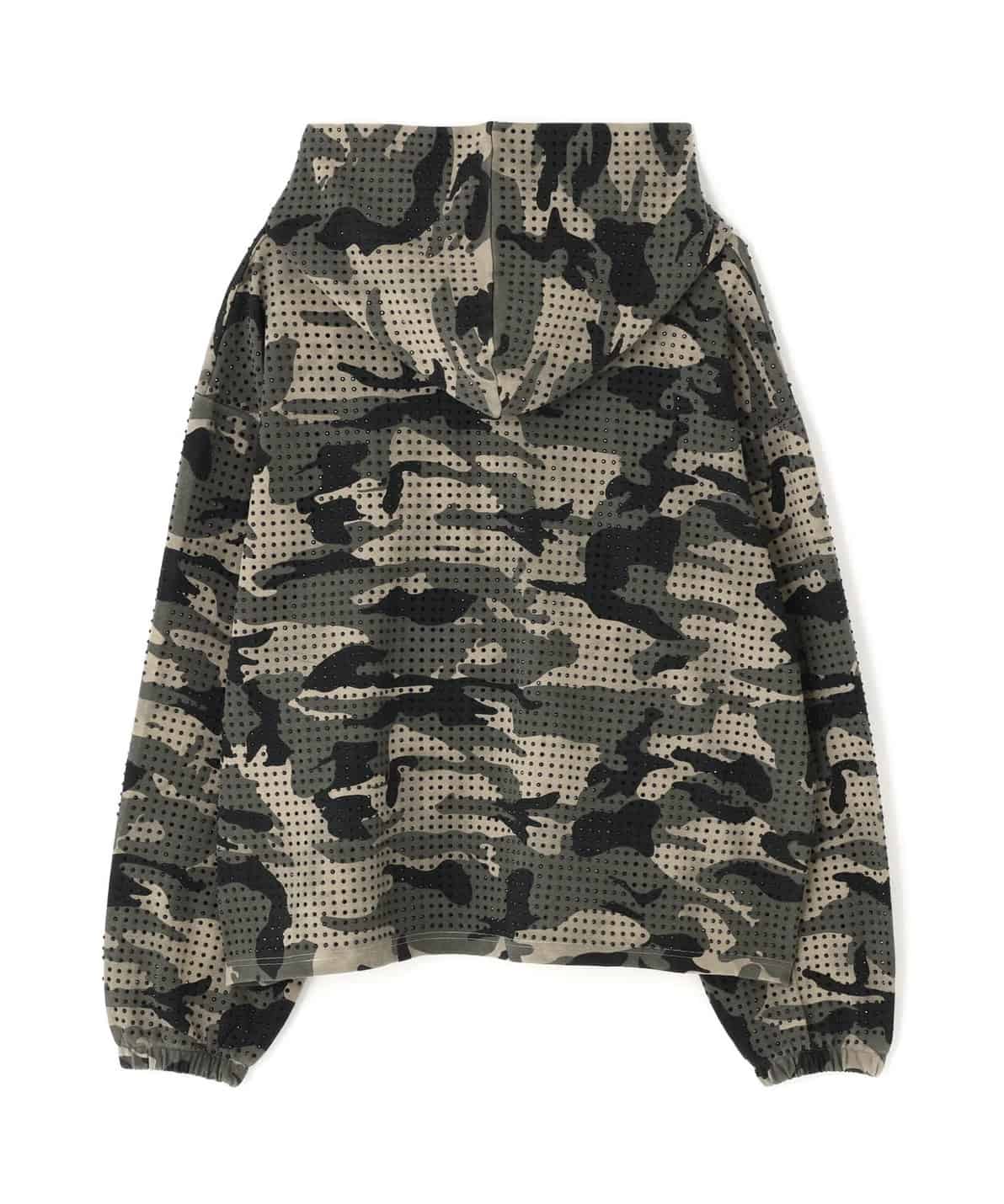 Danke Schon 26ss "Camo Line Stone Zip Hoodie" Camo M