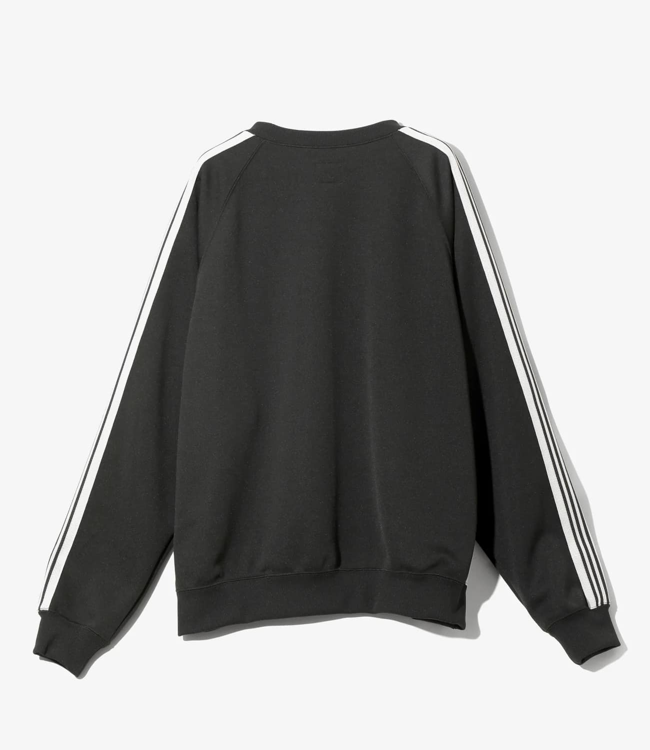 Needles 26ss "Track Crew Neck Shirt - Poly Smooth" Charcoal Charcoal M