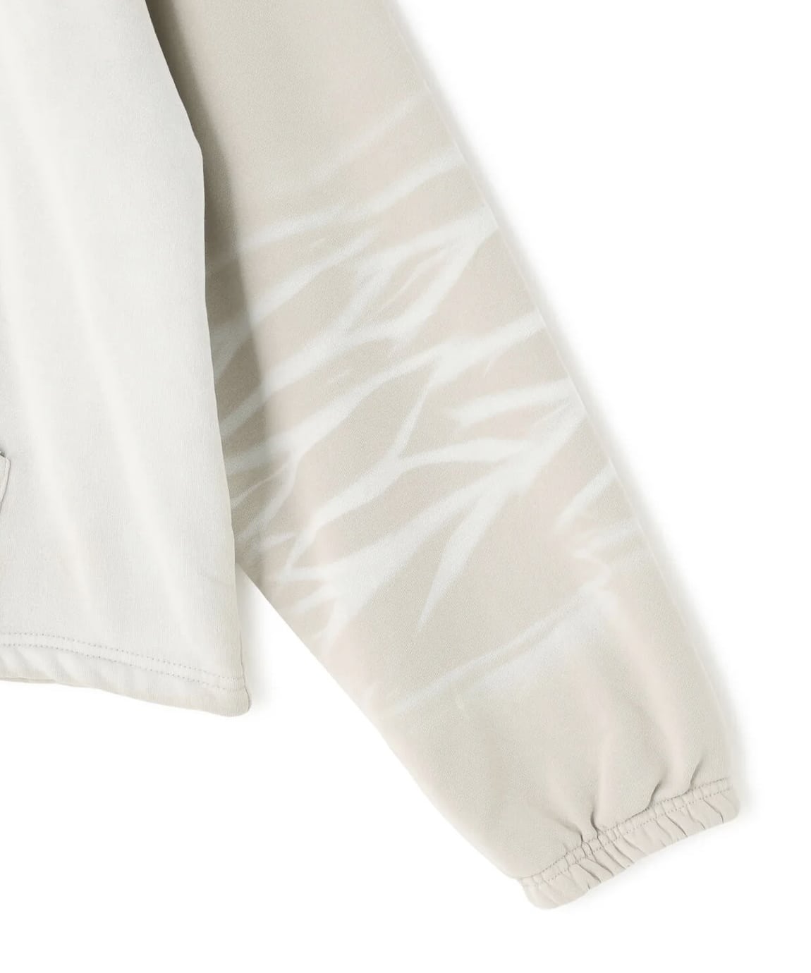 Danke Schon 26ss "SULFUR SWEAT THERMAL ZIP HOODIE" White White S