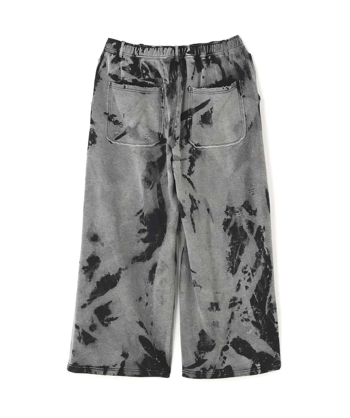 Danke Schon 26ss "Studs Sweat Baggy Pants" Grey Grey S