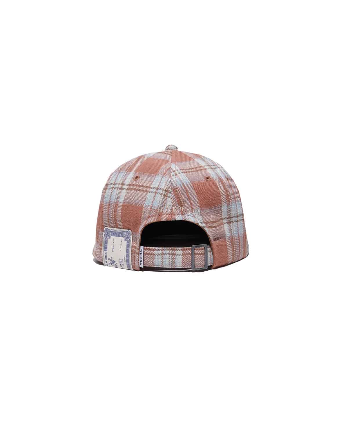 THE H.W.DOG&CO. 26ss "Plaid Two Tone Cap" Red Red One Size