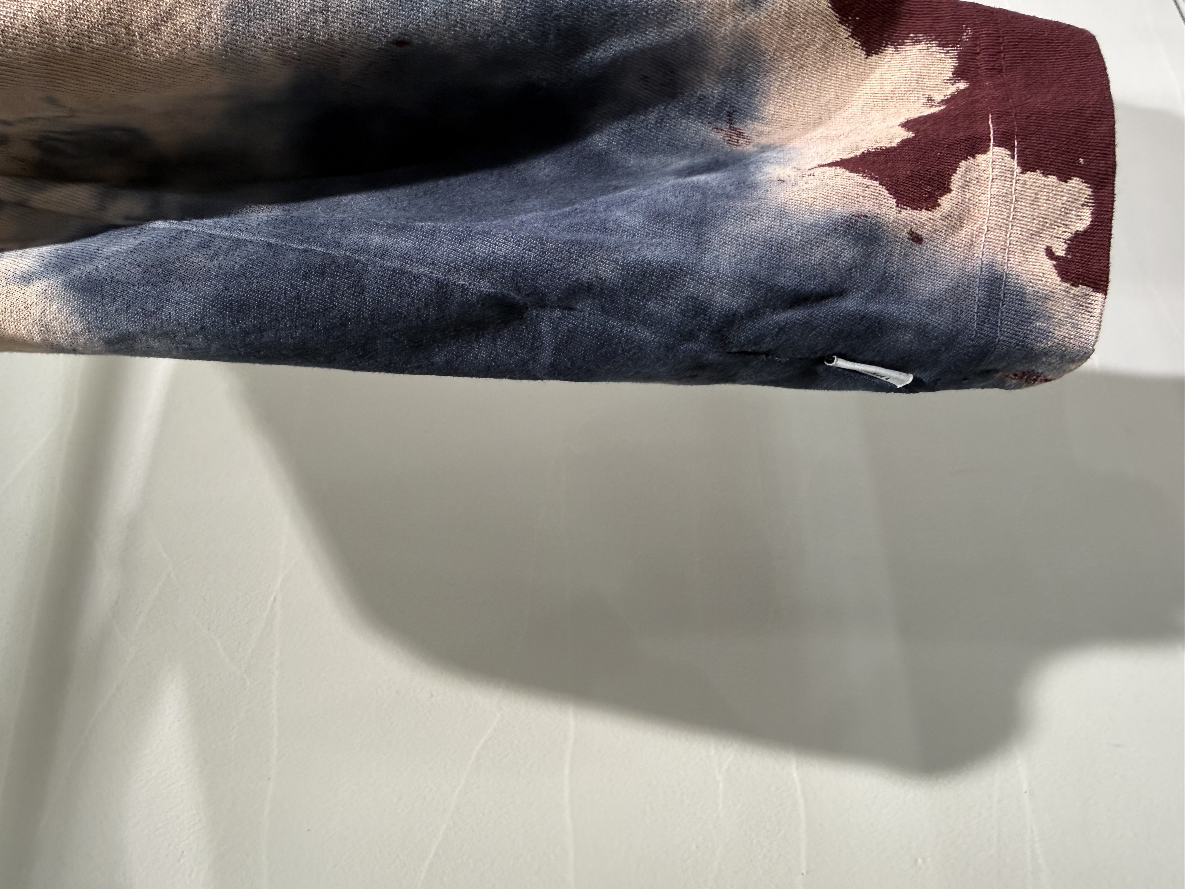 【先行予約 5月15日発売】SUGARHILL × Car Service 26ss "Melt Dye Tee" Wine Wine 2