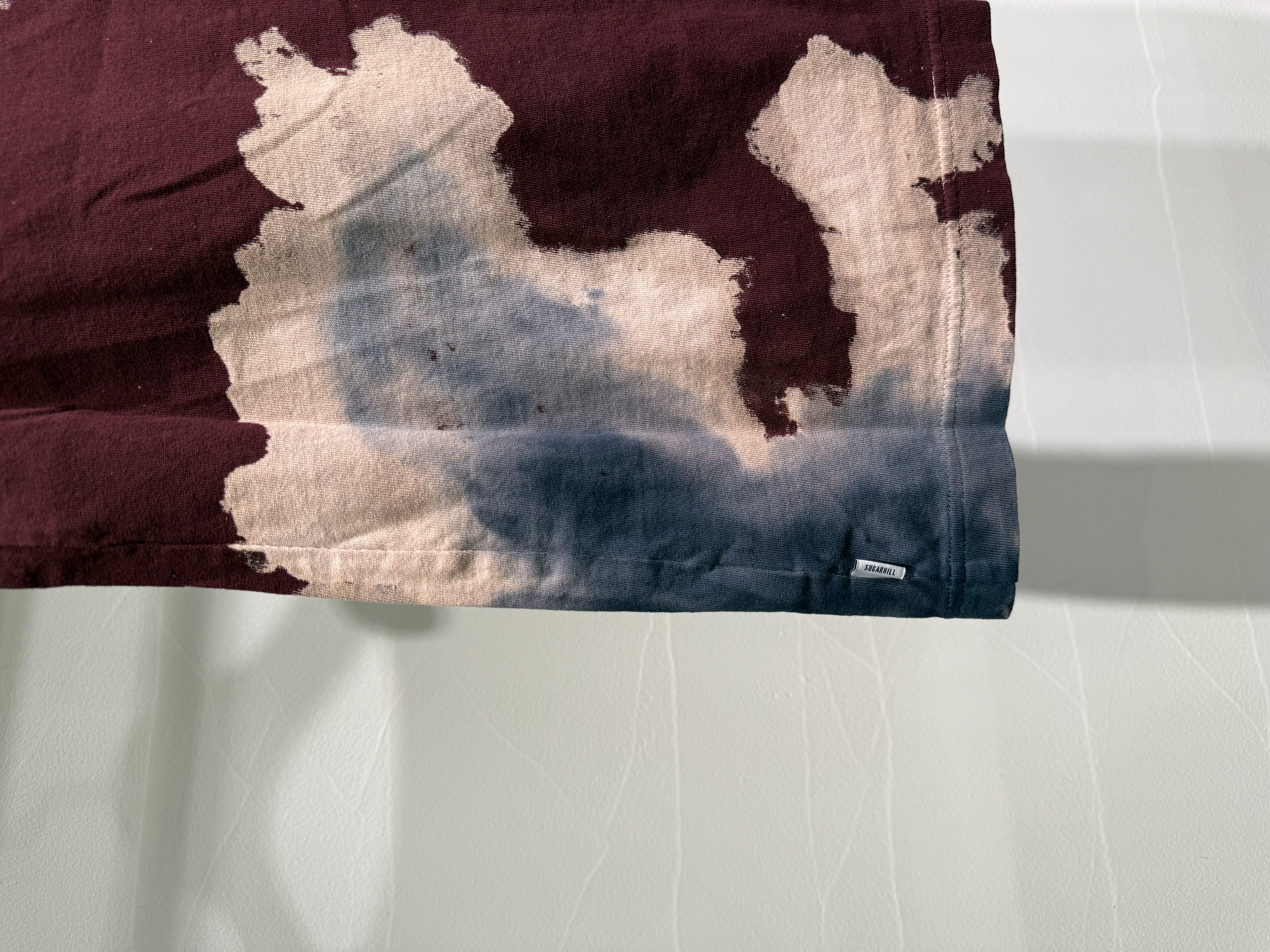 【先行予約 5月15日発売】SUGARHILL × Car Service 26ss "Melt Dye Tank" Wine Wine 2