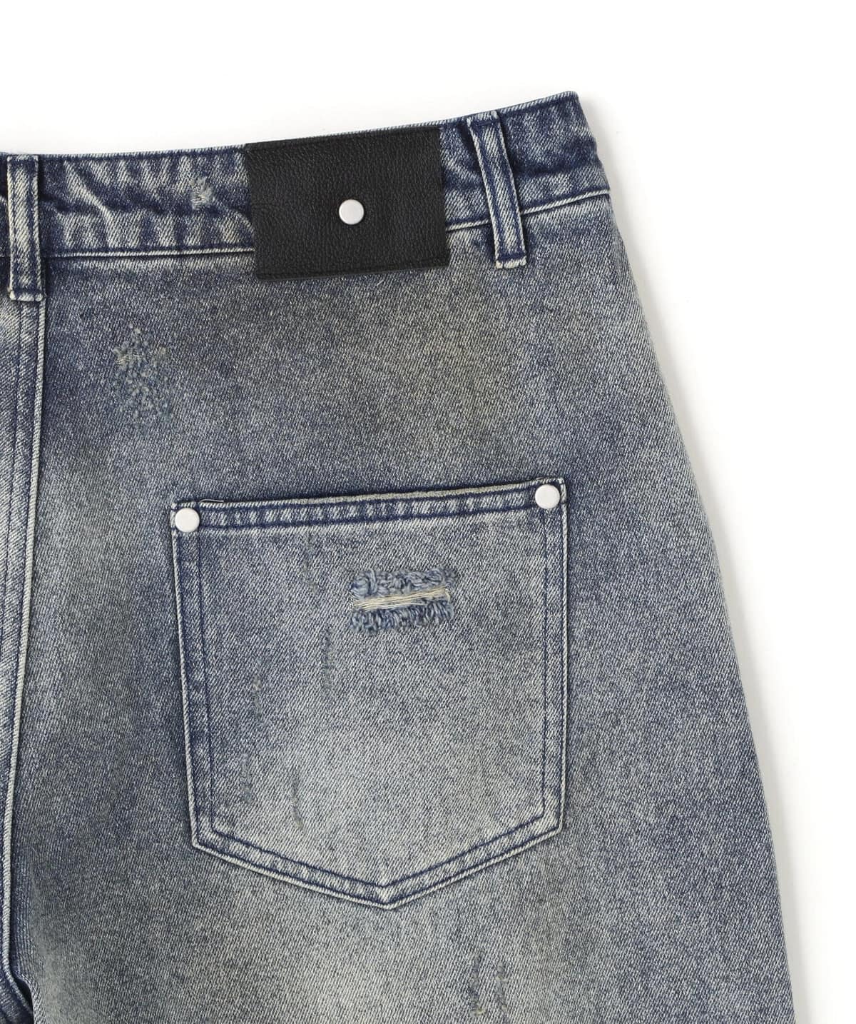 Danke Schon 26ss "12oz Baggy Jeans" Dirt Indigo S