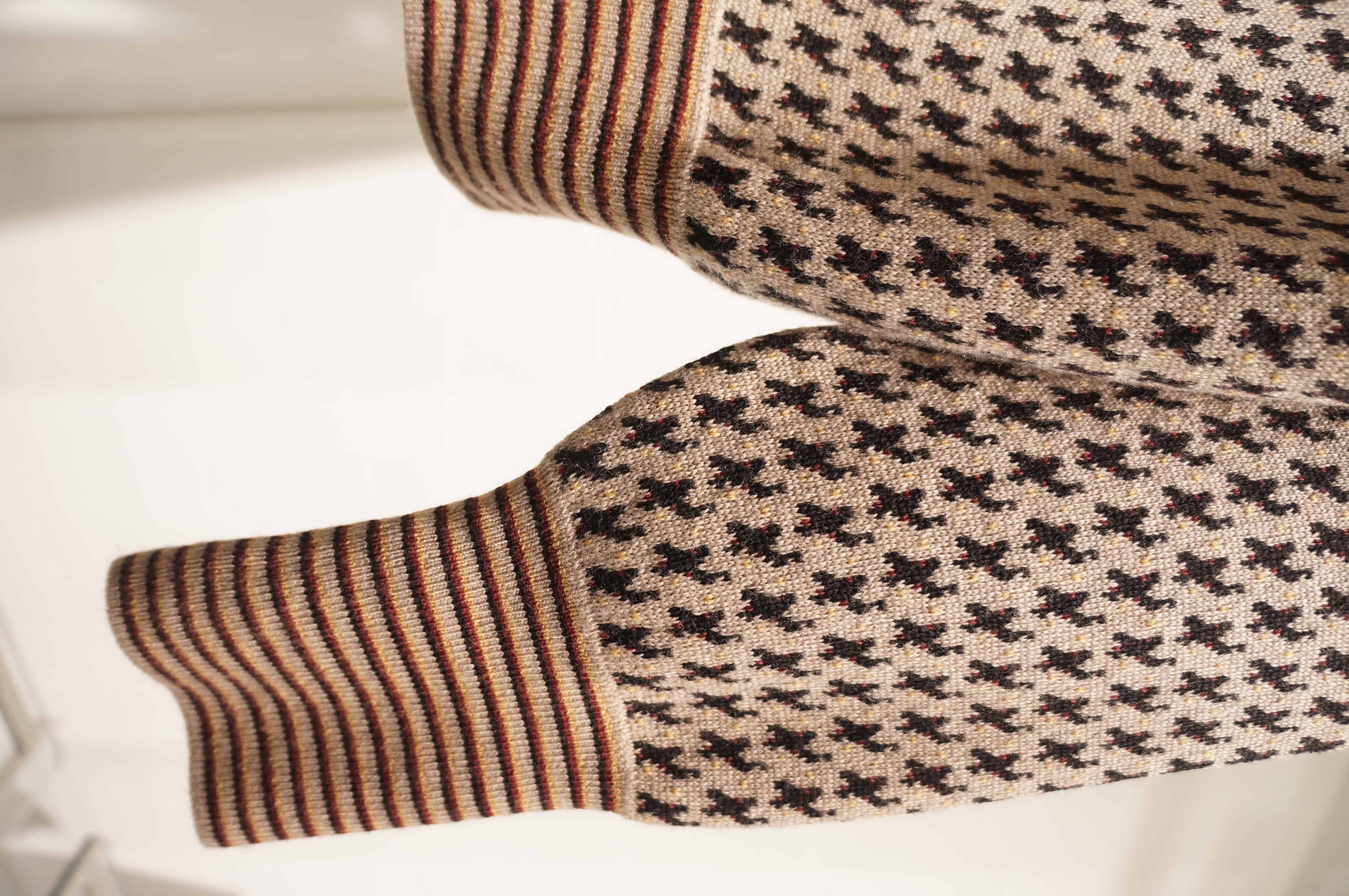 SUGARHILL 26aw "Jacquard Knit Polo" Beige Beige 1