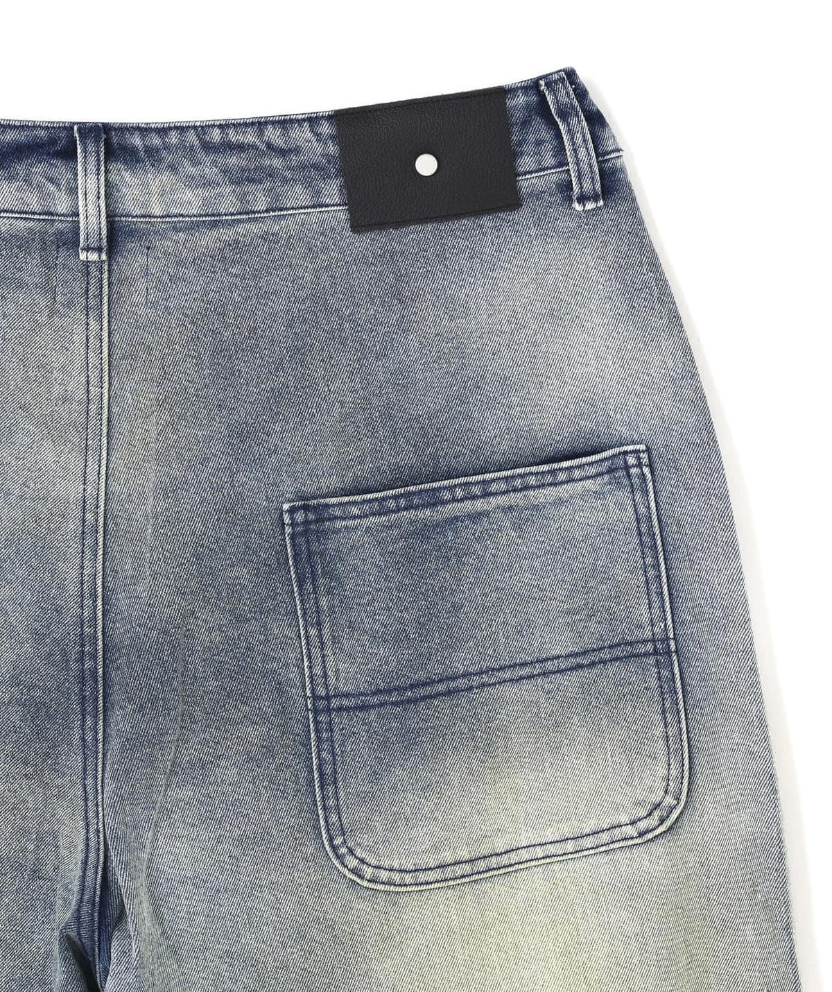 Danke Schon 26ss "12oz Baggy Shorts" Swaro Indigo M