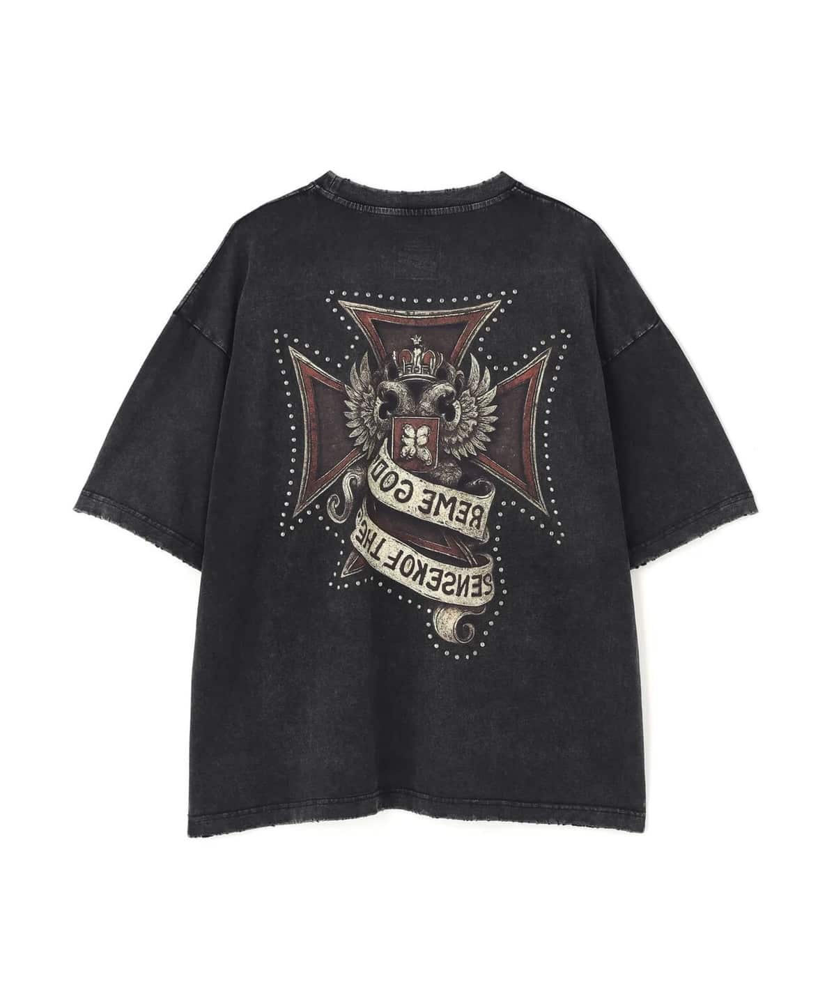 Danke Schon 26ss "Brust Rhine Stone Studs" Black M