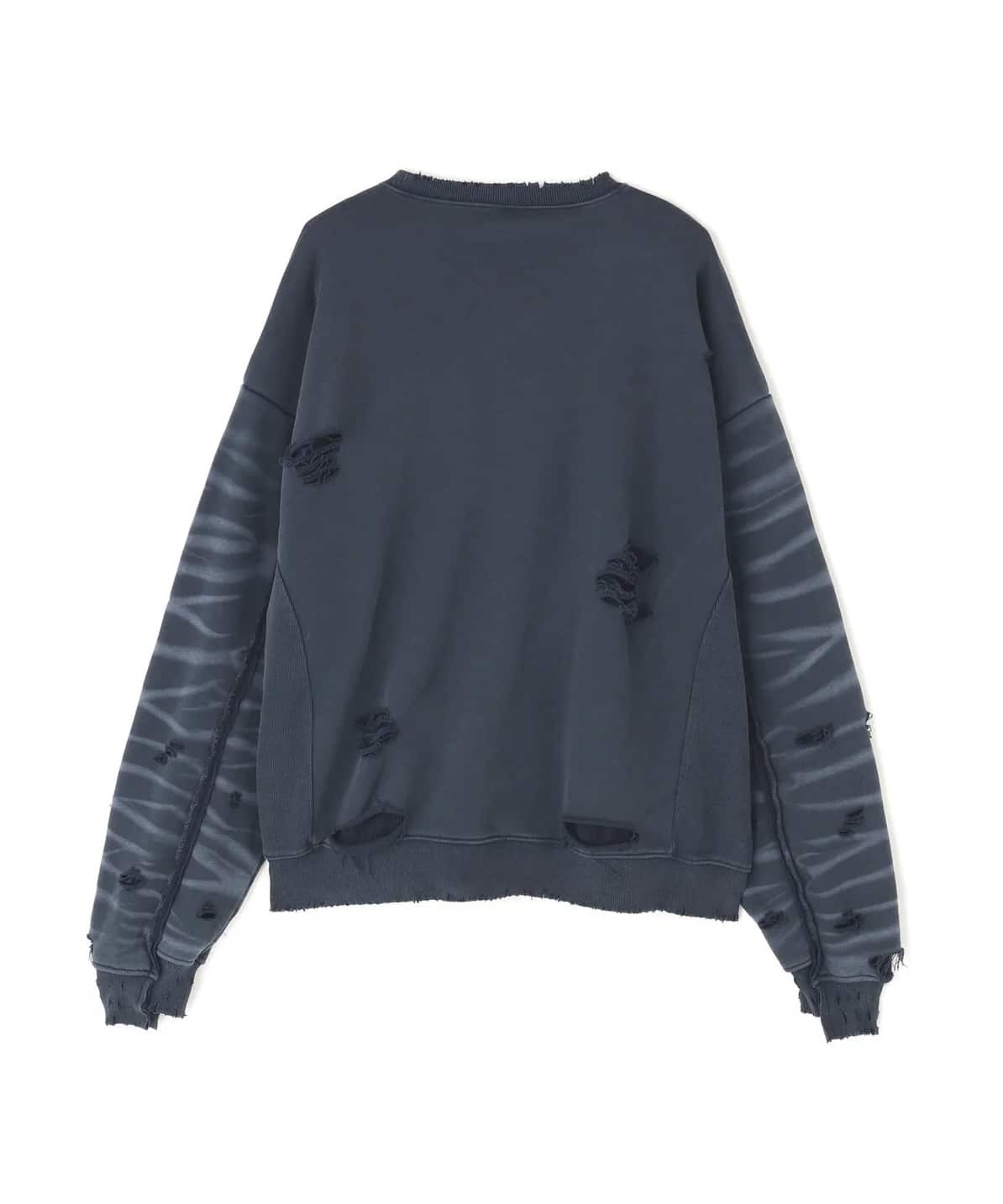 Danke Schon 26aw "Sulfer Chemical Sweat Crewneck" Blue Blue M
