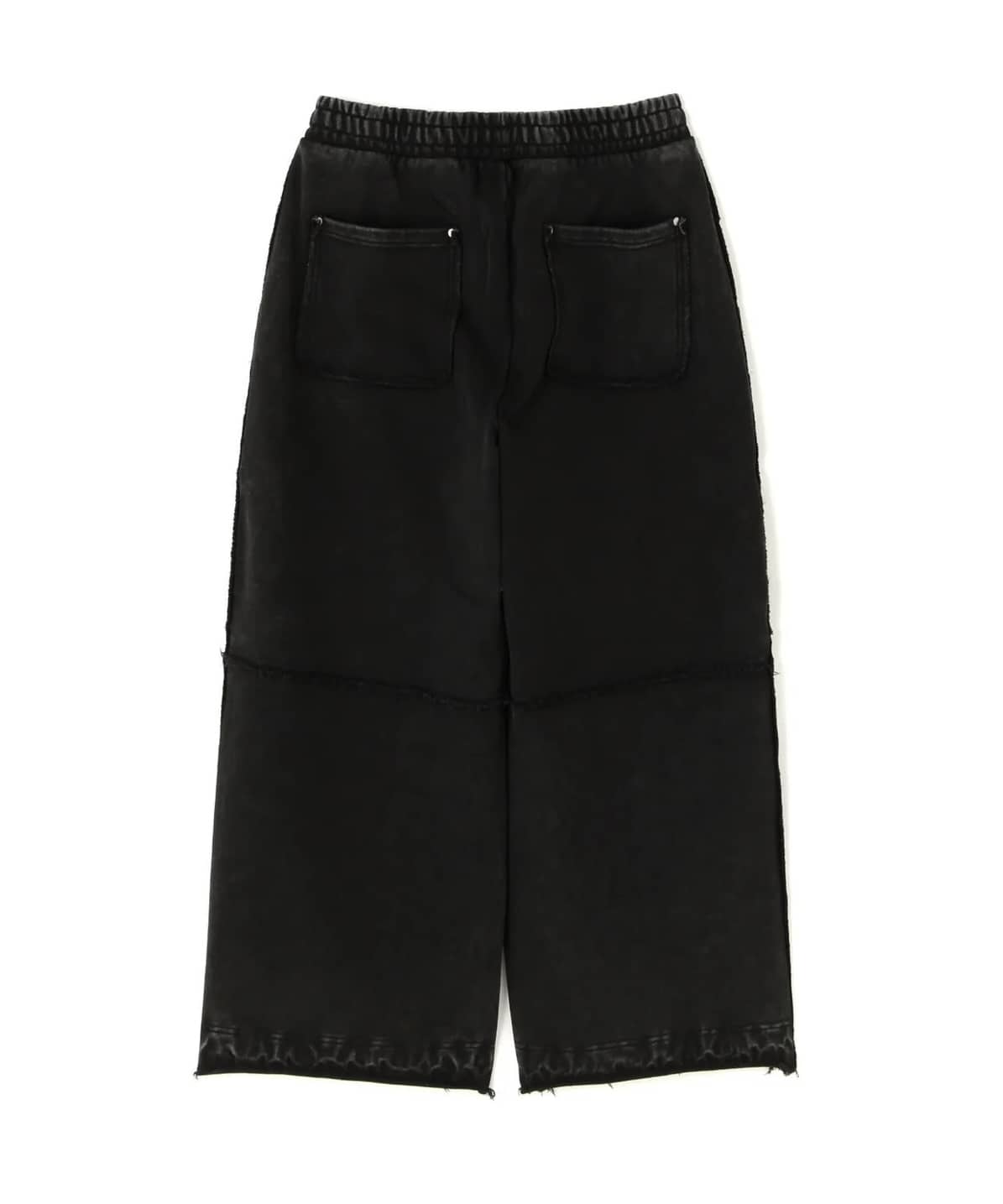 Danke Schon 26aw "Chemical Sweat Biker Pants" Black Black M