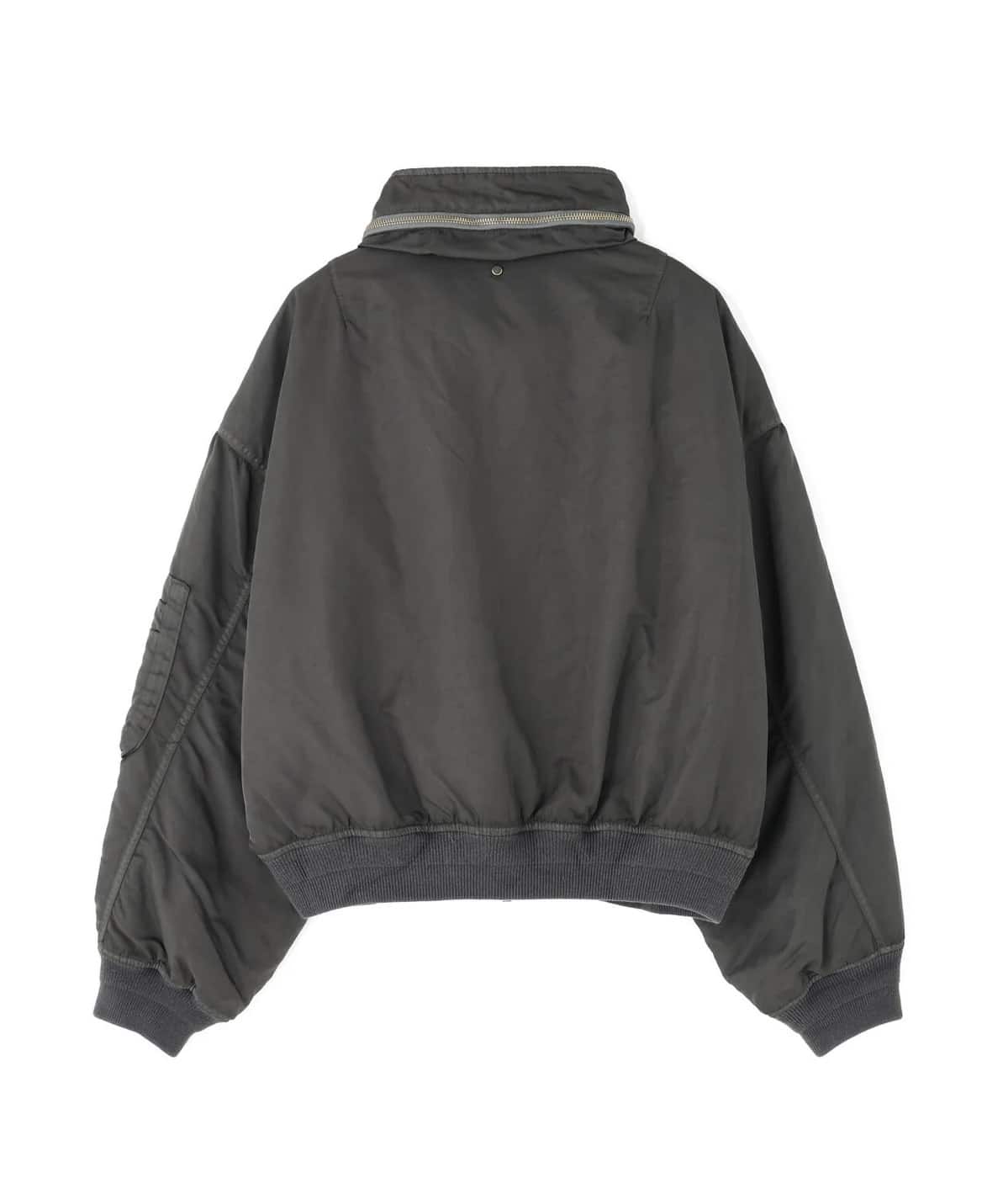 Danke Schon 26aw "Austex Nylon Twill Stand Blouson" Khaki Khaki M