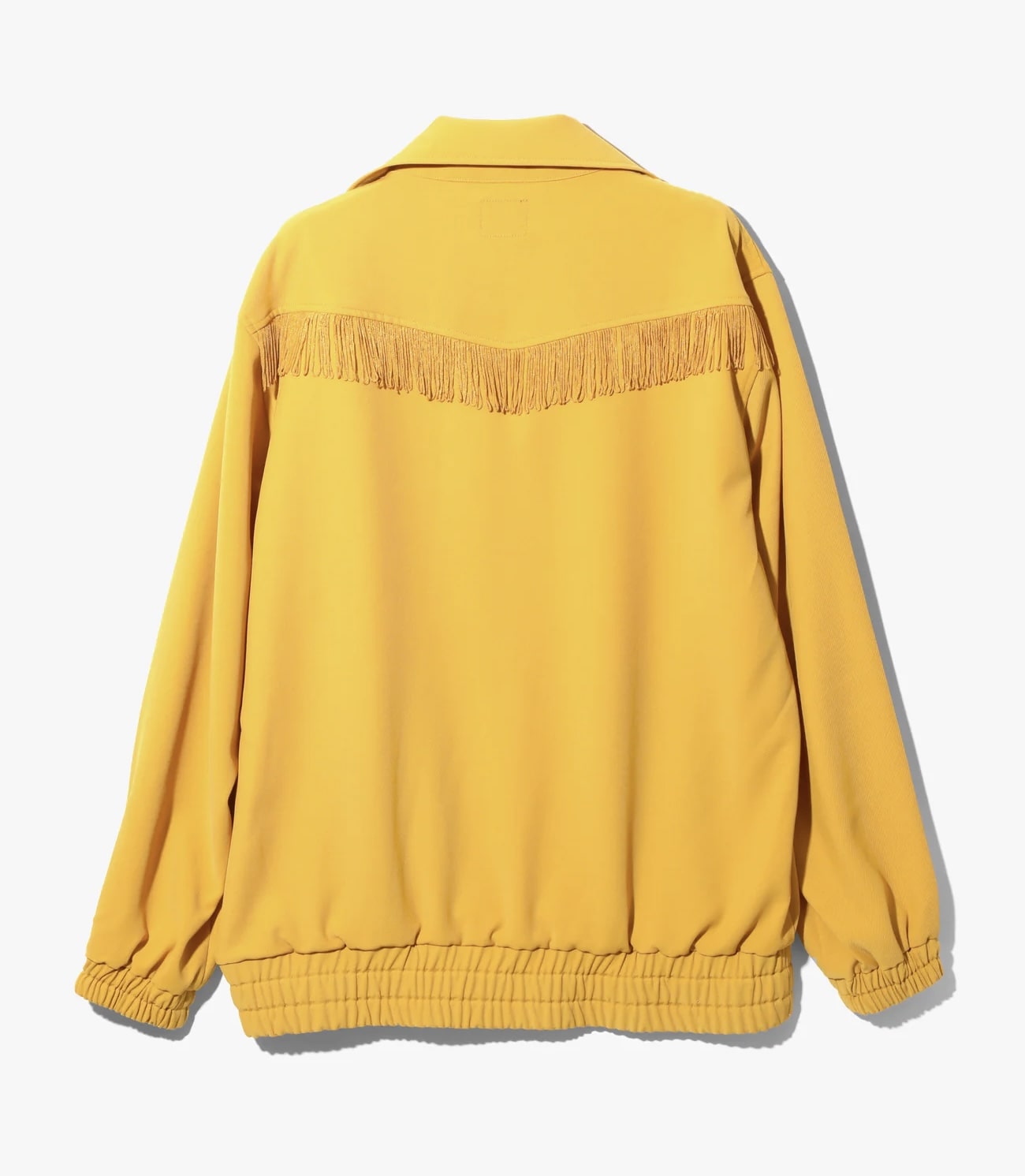 Needles FRINGE TRACK JACKET - POLY KERSEY(S YELLOW)｜ L.H.P｜池袋