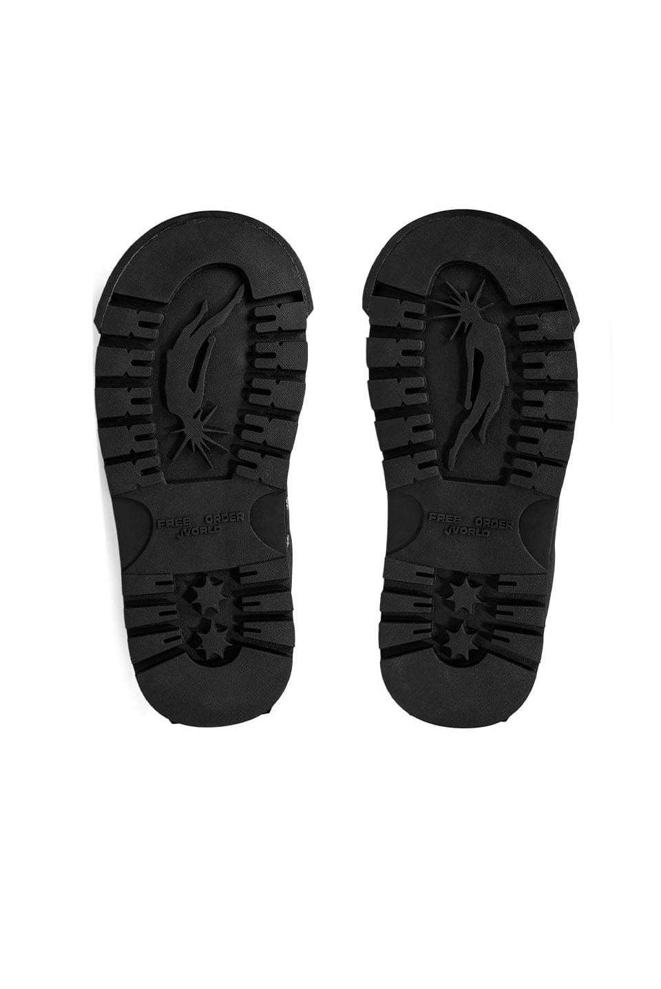 F.V.V.O Thick Soled Low Boots Black 41(26.0cm)