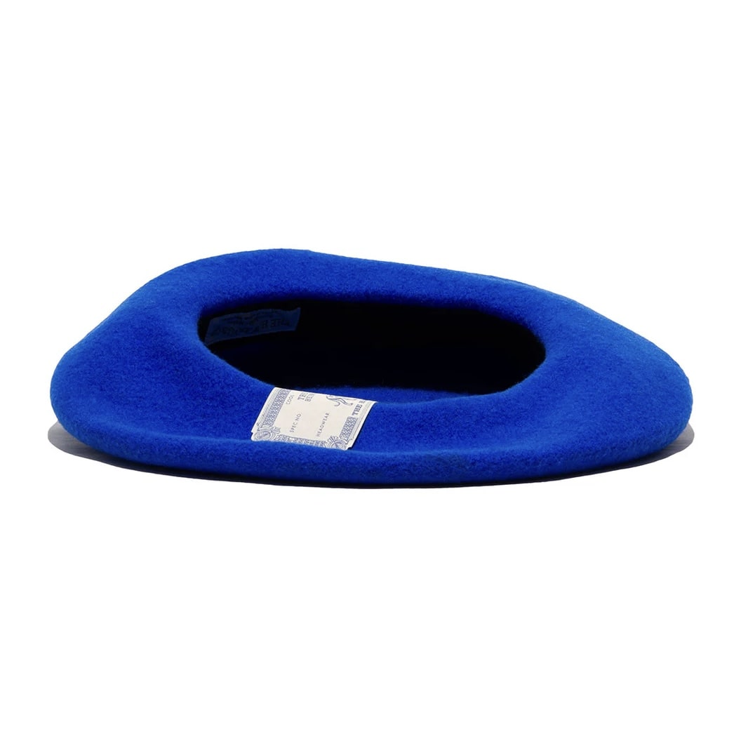 THE H.W.DOG&CO. Flat Beret Blue One Size