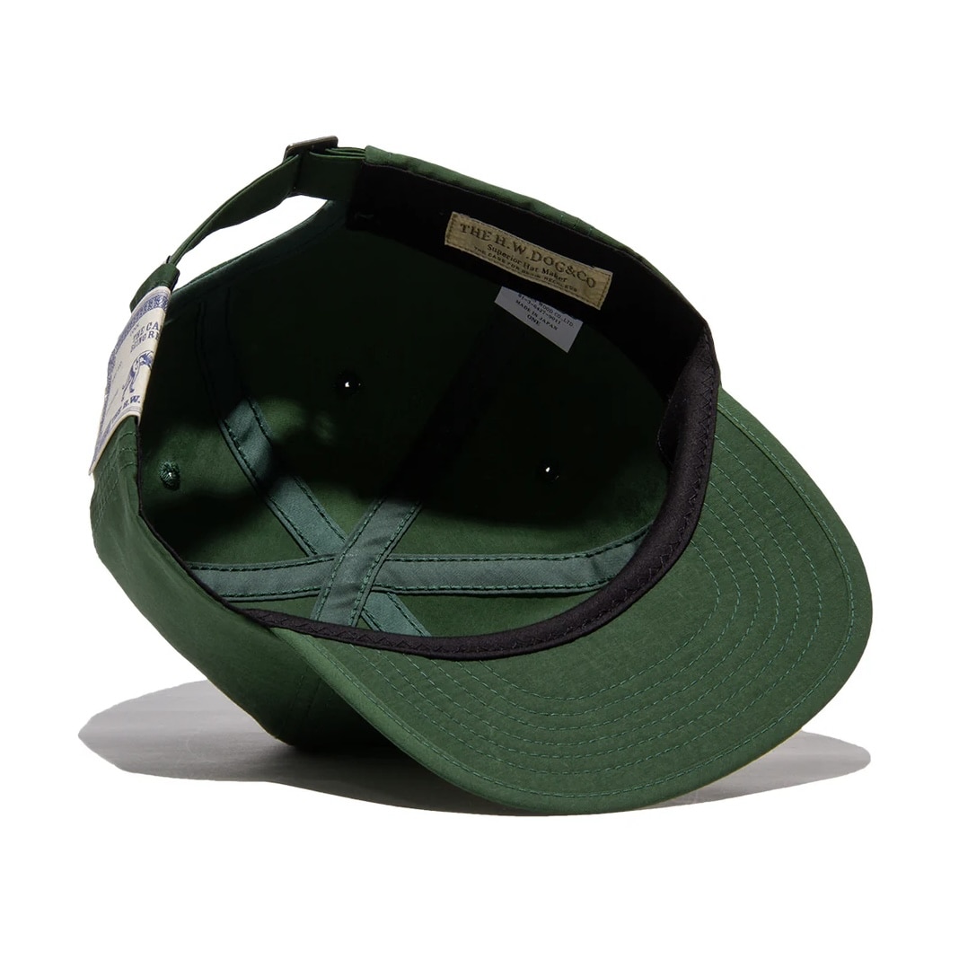 THE H.W.DOG&CO. 25ss "64 Cloth Cycling Cap" Green Green One Size