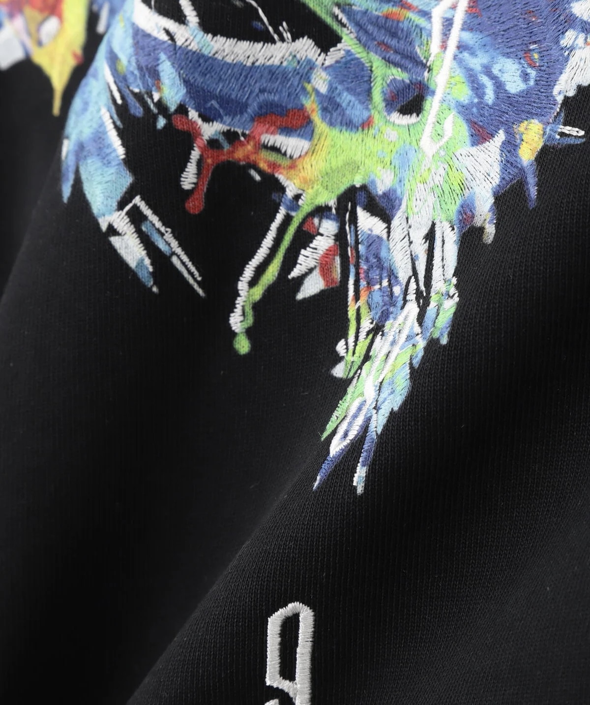 A4A 25ss "Circle S/S Tee" Black Black S