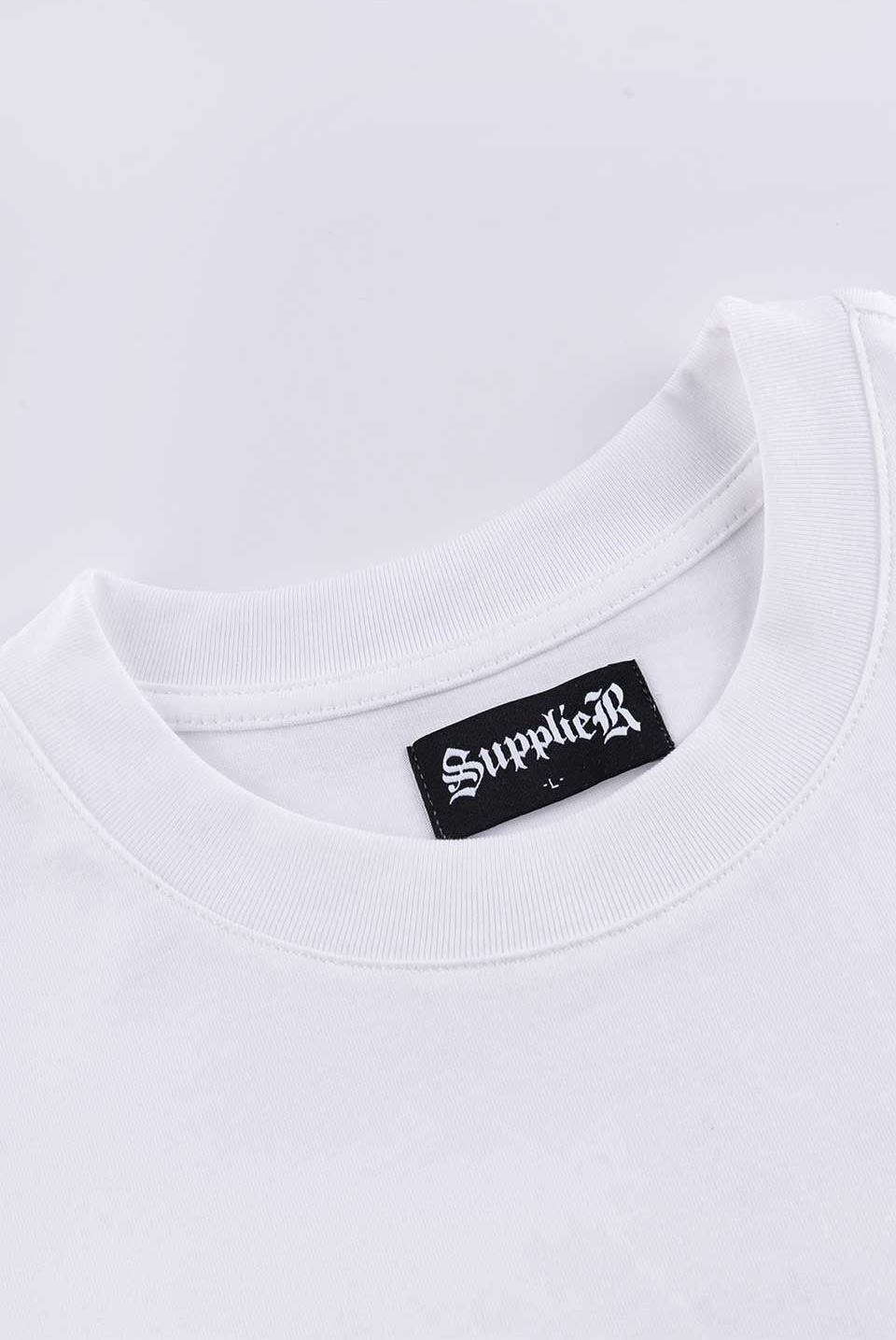 SUPPLIER 25ss "Various Cross Tee" White White M