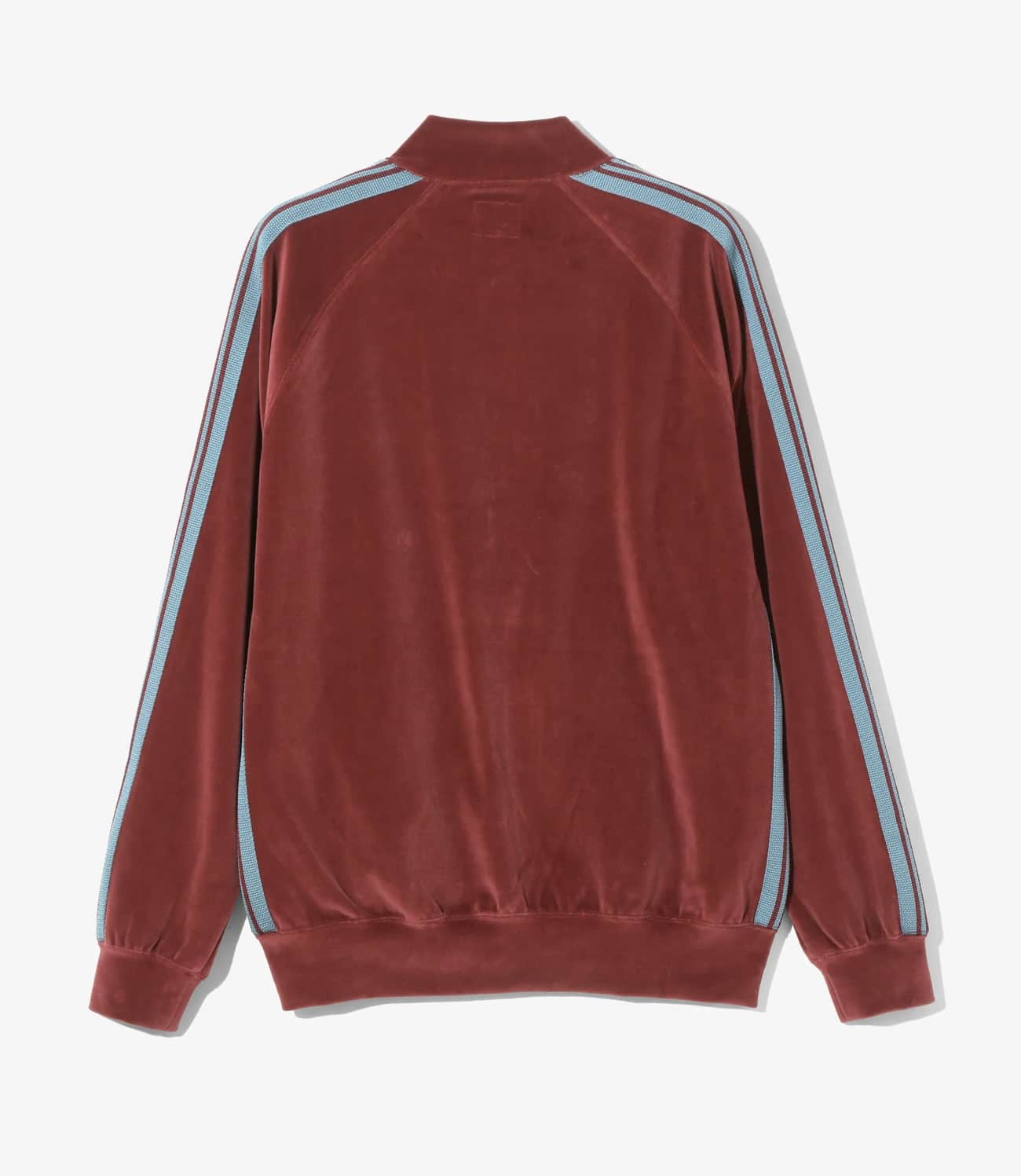 Needles 25aw "Rib Collar Track Jacket - C/PE Velour" Burgundy Burgundy S