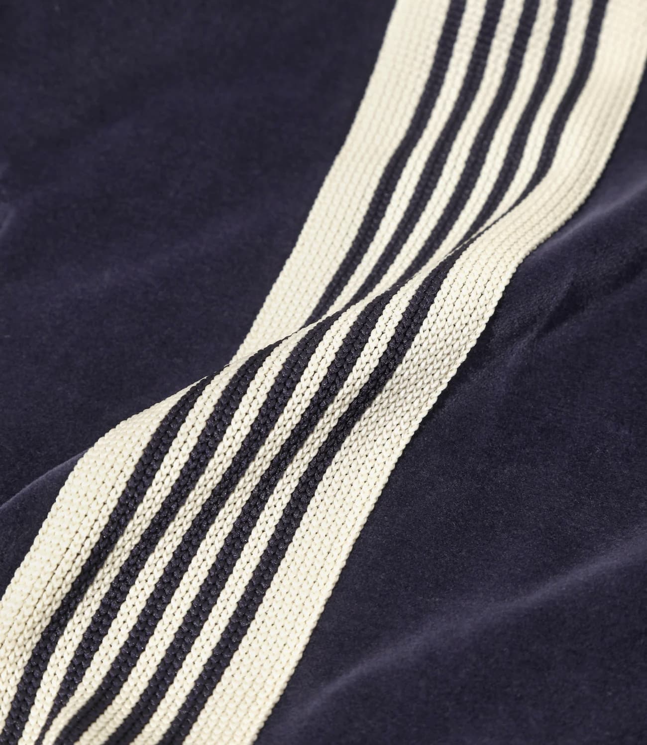 Needles 25aw "Narrow Track Pant - C/PE Velour" Navy Navy XS