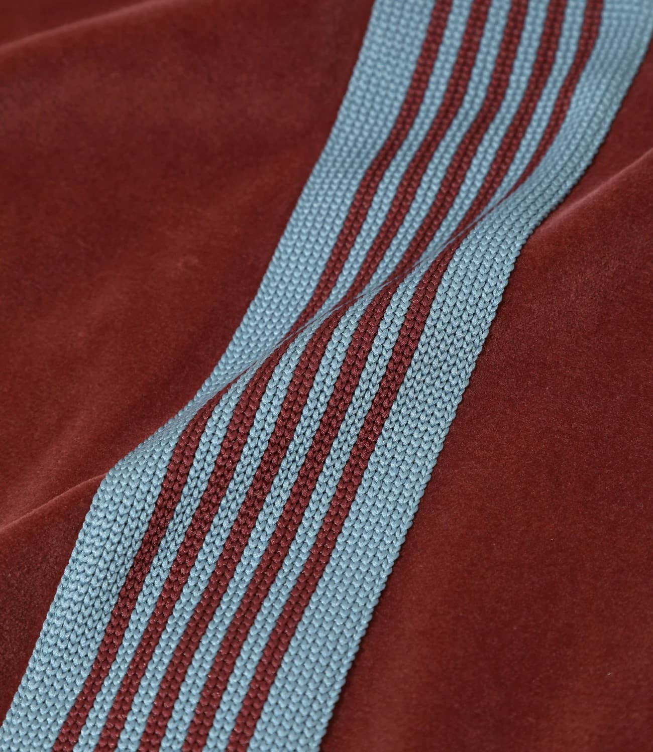 Needles 25aw "Narrow Track Pant - C/PE Velour" Burgundy Burgundy XS