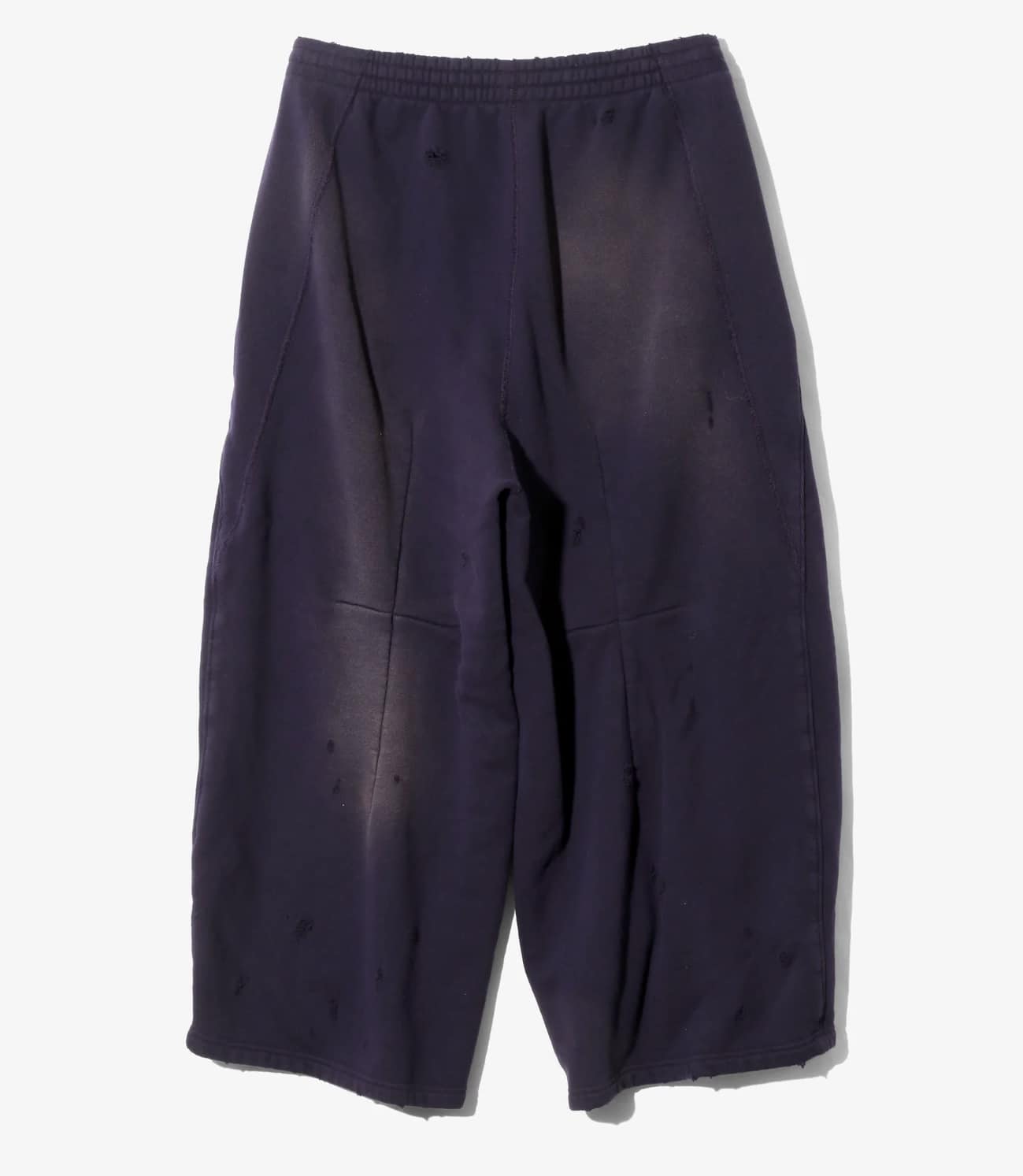 Needles 25aw "Deconstructed H.D. Sweat Pants - Cotton French Terry" Purple Purple XS