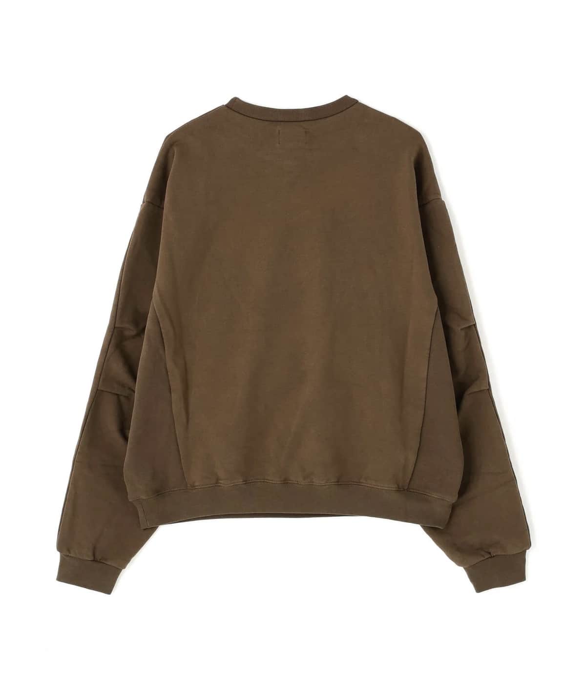 Danke Schon 25aw "480HW Sweat Crewneck" Brown Brown S