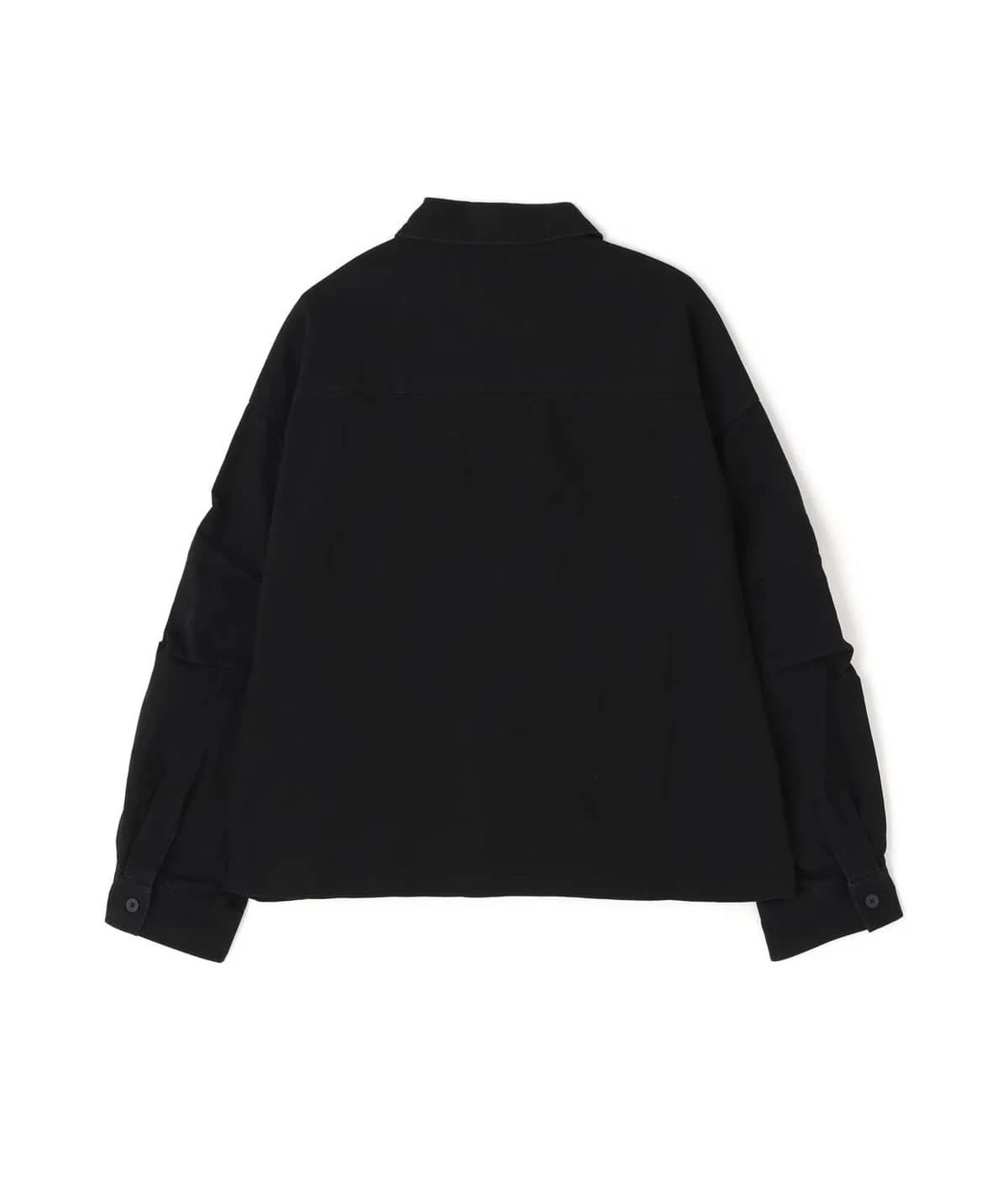 Danke Schon 25aw "Ripstop Cargo Shirt" Black Black S