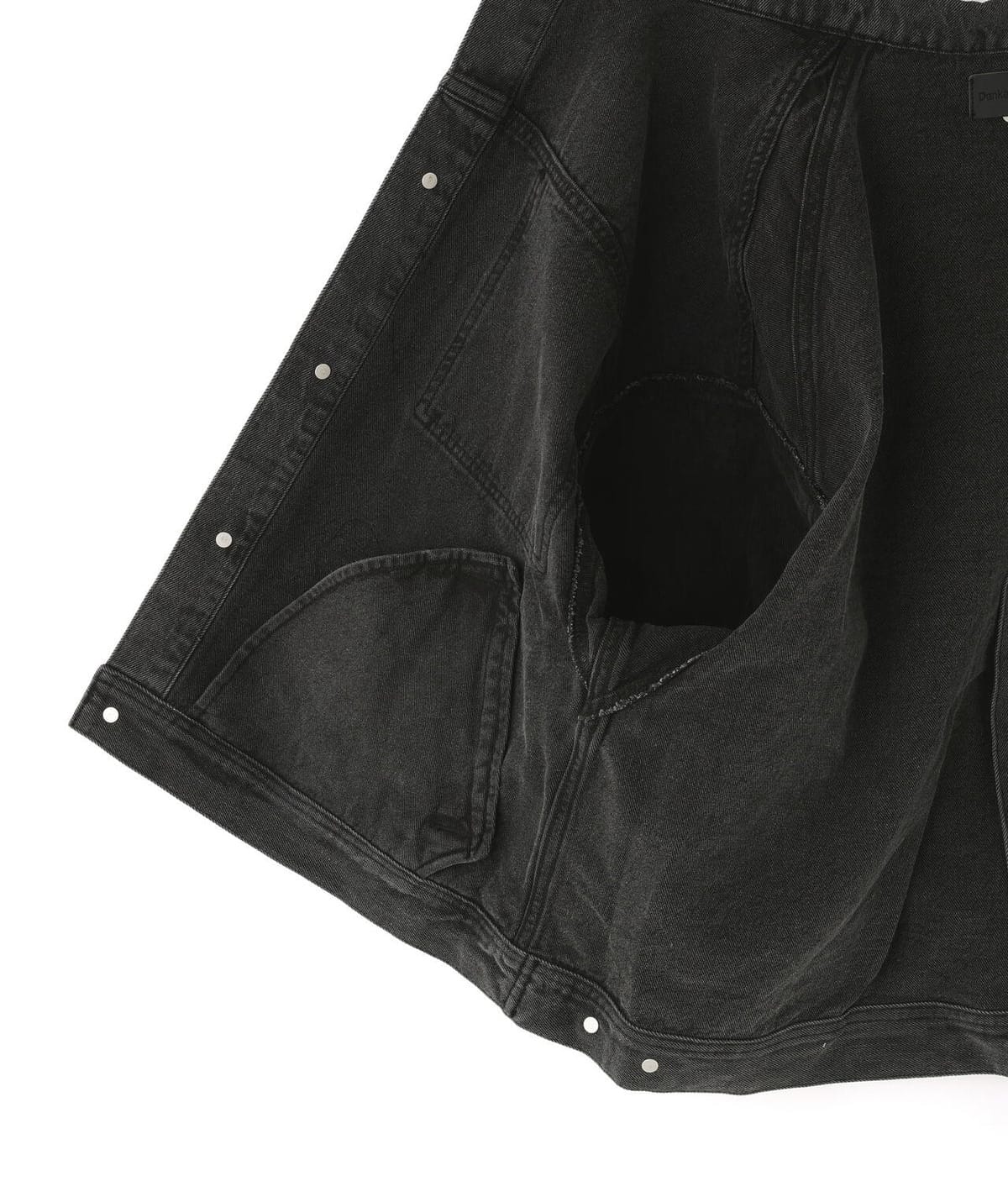 Danke Schon 25aw "12oz Chemical Denim Jacket" Black Black S