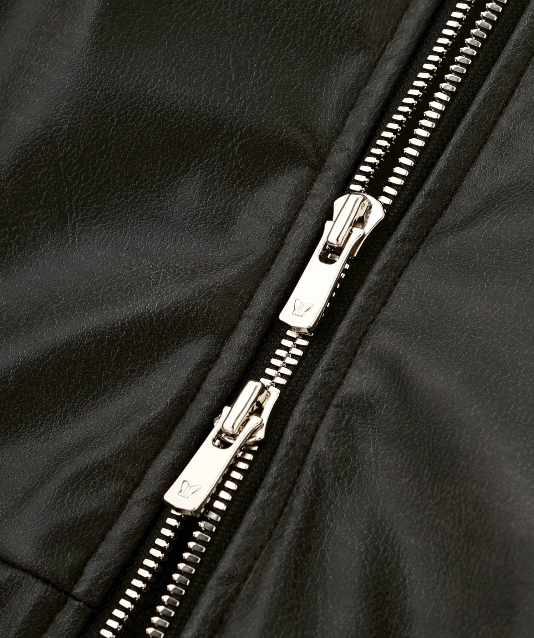 Needles 26ss "Exclusive Track Jacket Synthetic Leather" Black Black S