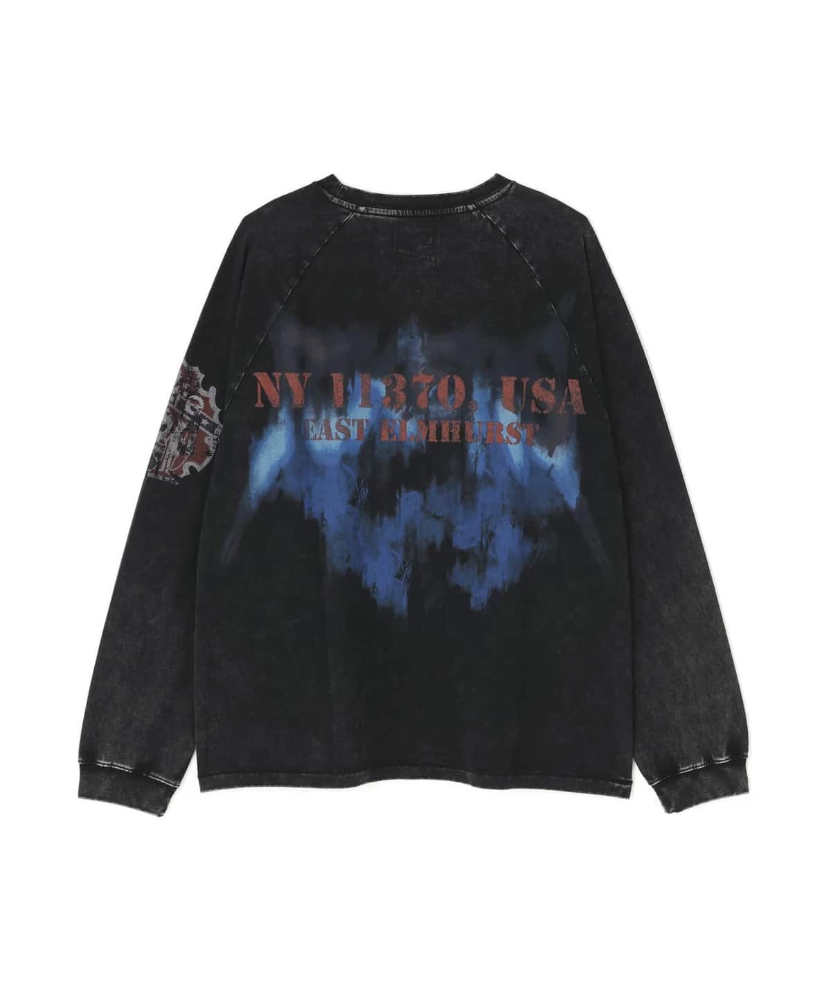 Danke Schon 26ss "Chemical Raglan L/S Tee" Rikers Black M