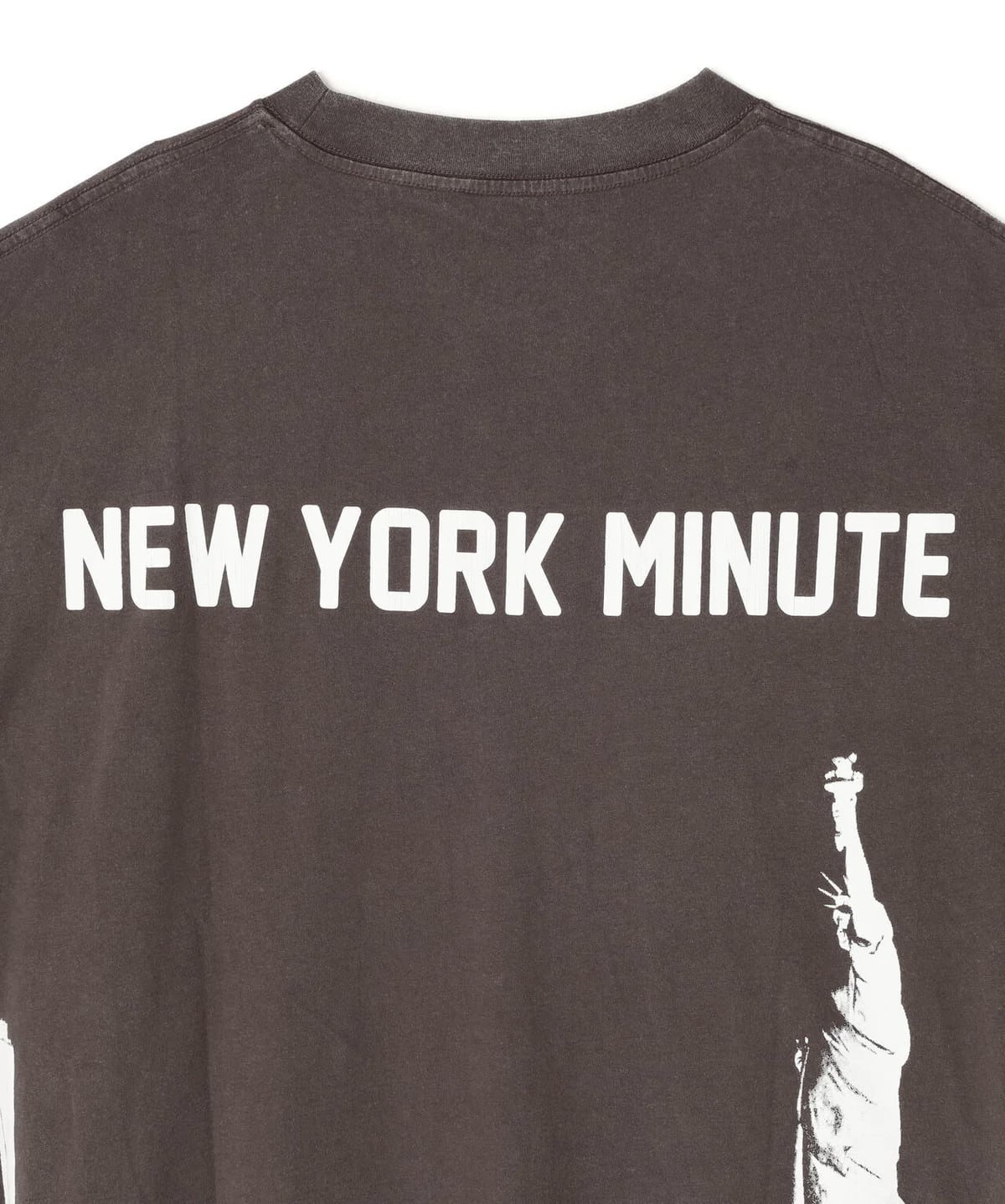 Danke Schon 26ss "Overdye L/S Tee" Usa Black M