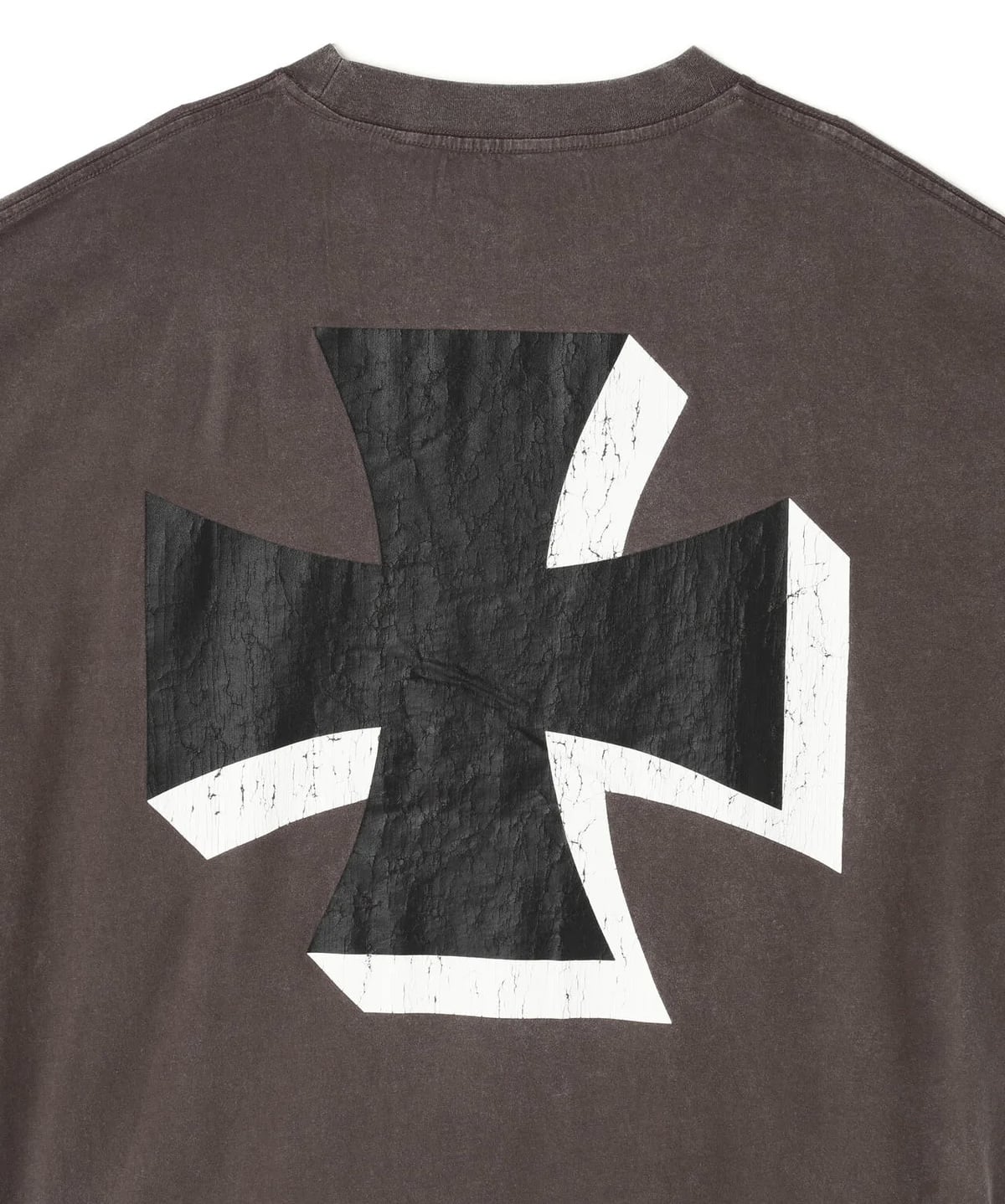 Danke Schon 26ss "Overdye L/S Tee" Armee Black M