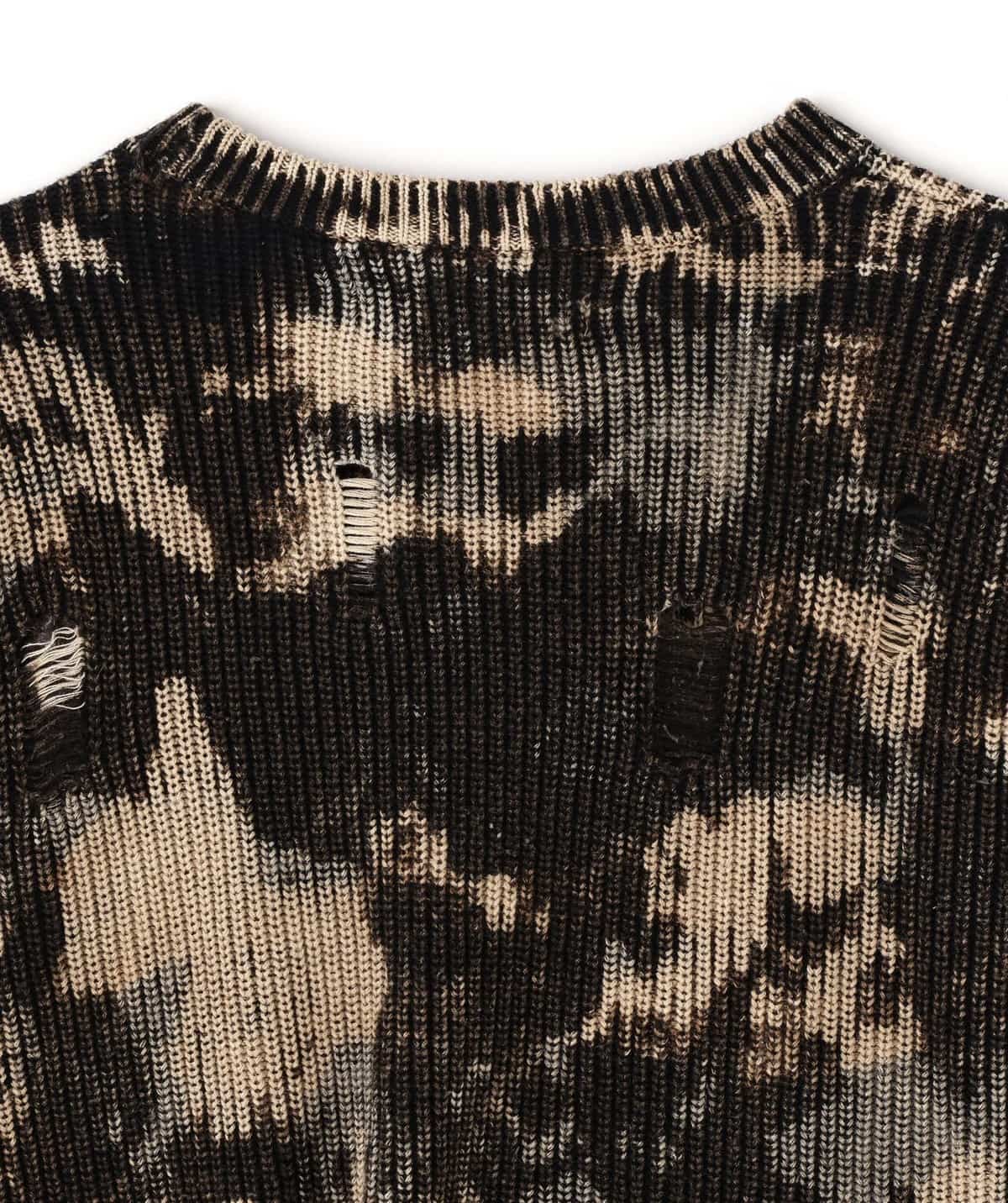 Danke Schon 26ss "Bleach Knit" Beige M