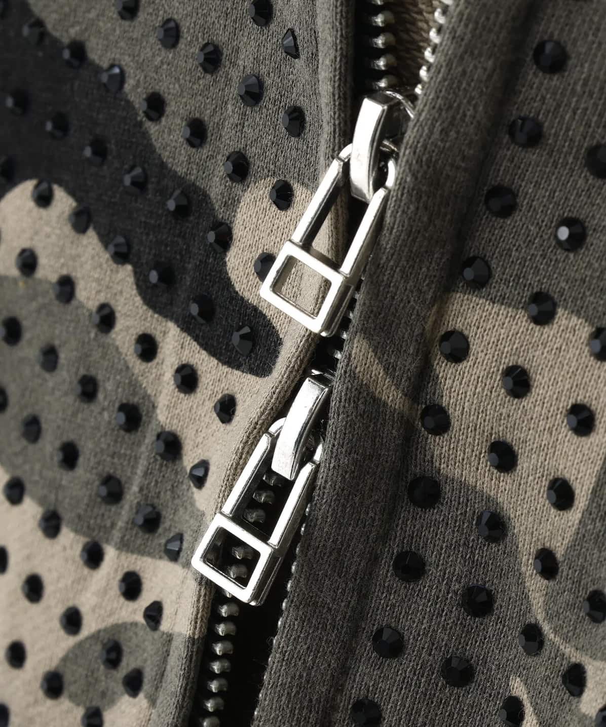 Danke Schon 26ss "Camo Line Stone Zip Hoodie" Camo M