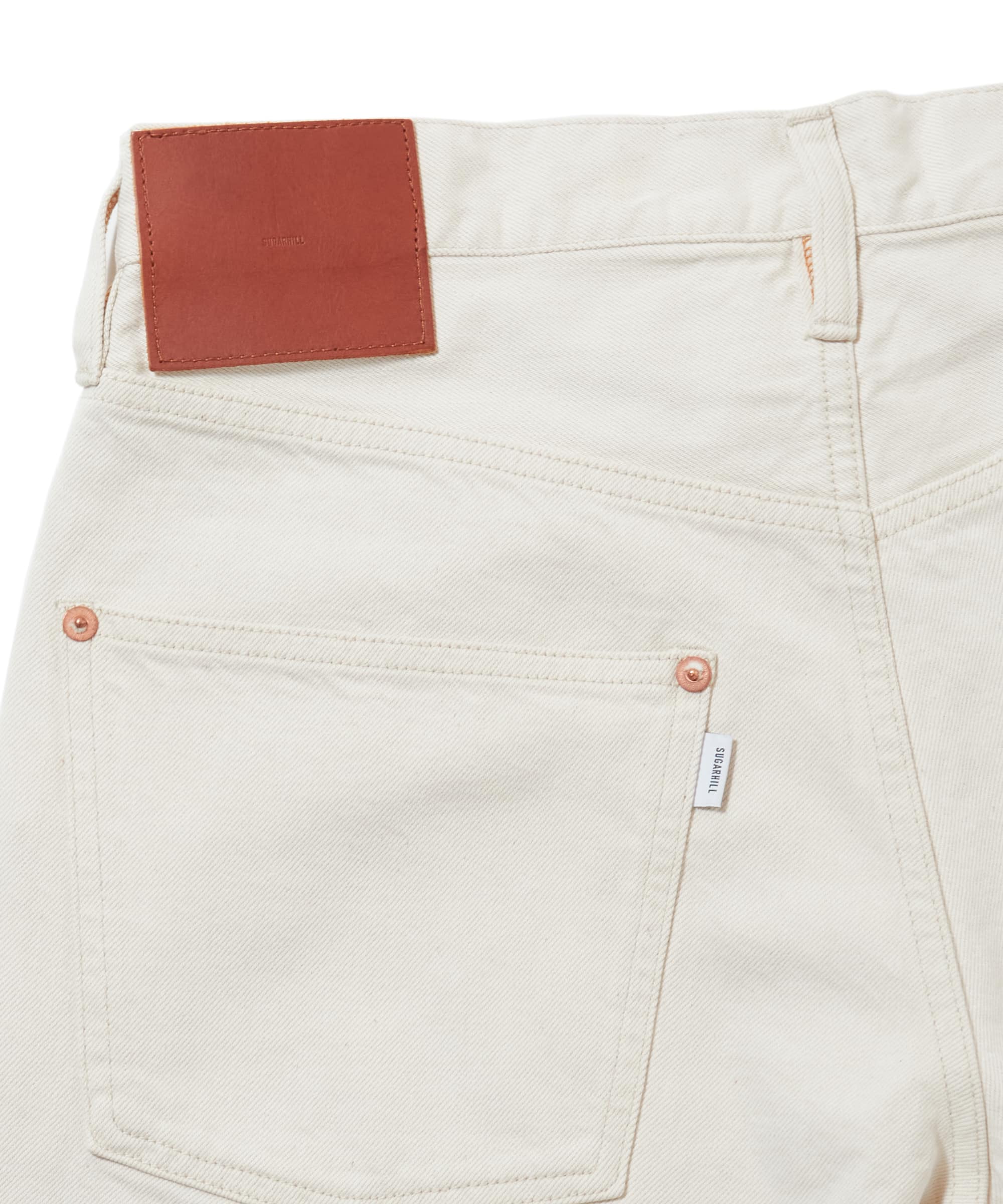 【先行予約 3月14日】SUGARHILL 26ss "Tattoo Flash Print Modern Denim Wide Cut" Ecru 30