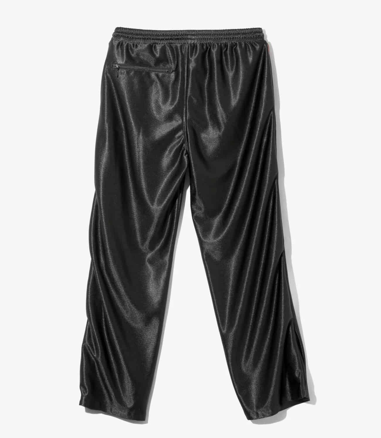 Needles 26ss "Track Pant - Tricot Sateen" Black Black XS