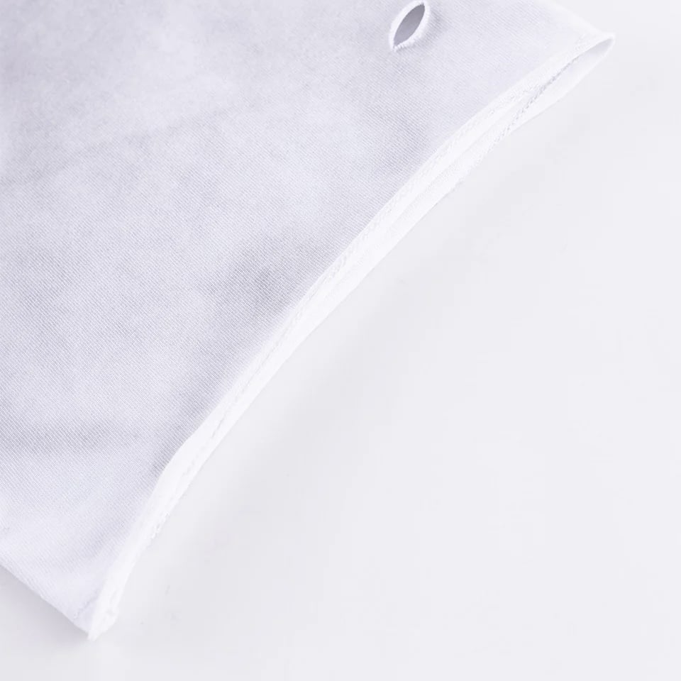 SUPPLIER 26ss "Distressed Pierced Tee V2" White White M