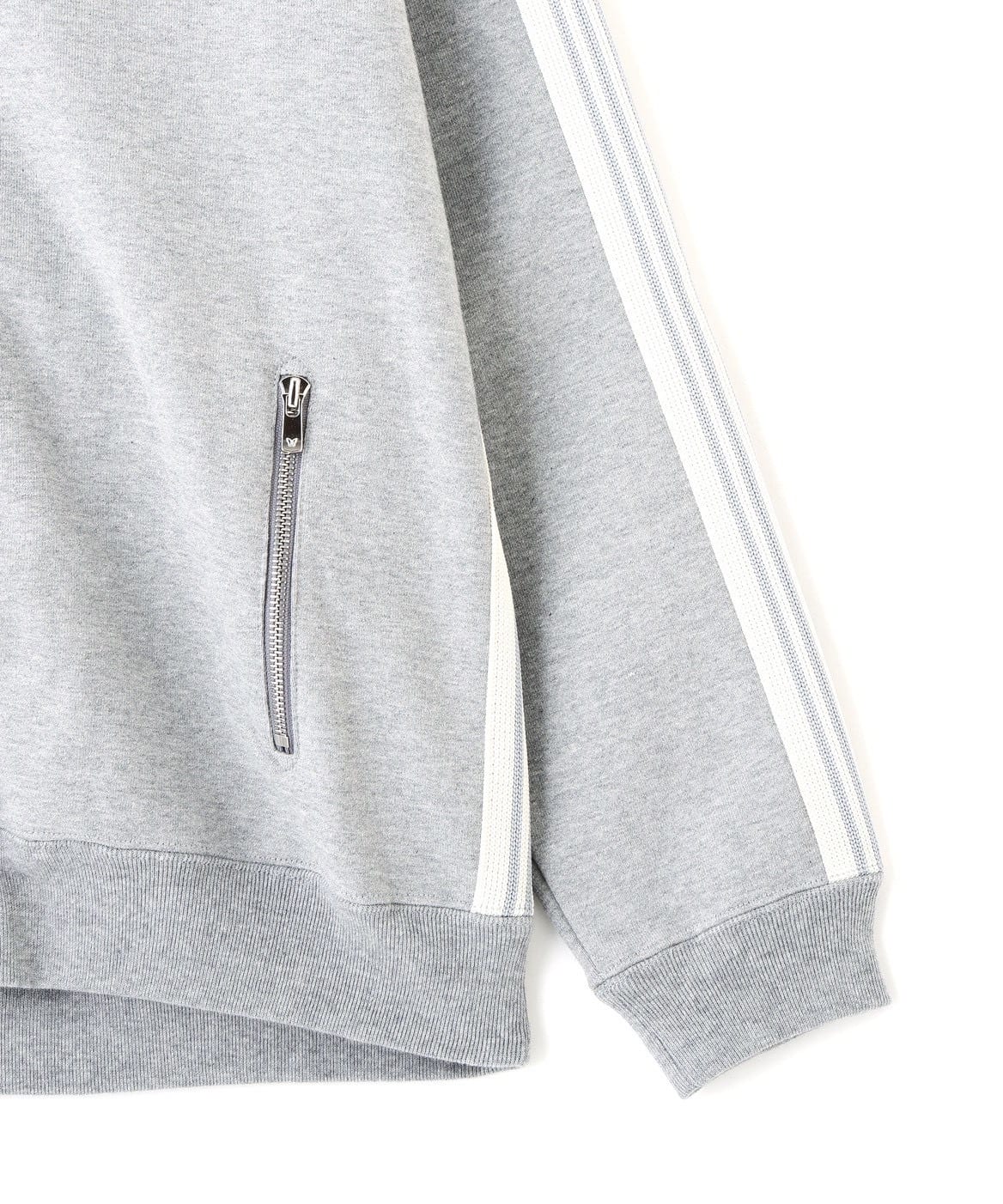 【先行予約 6月6日発売予定】Needles 26aw "Exclusive Zip Track Hoody - Cotton Jersey" Grey Grey S