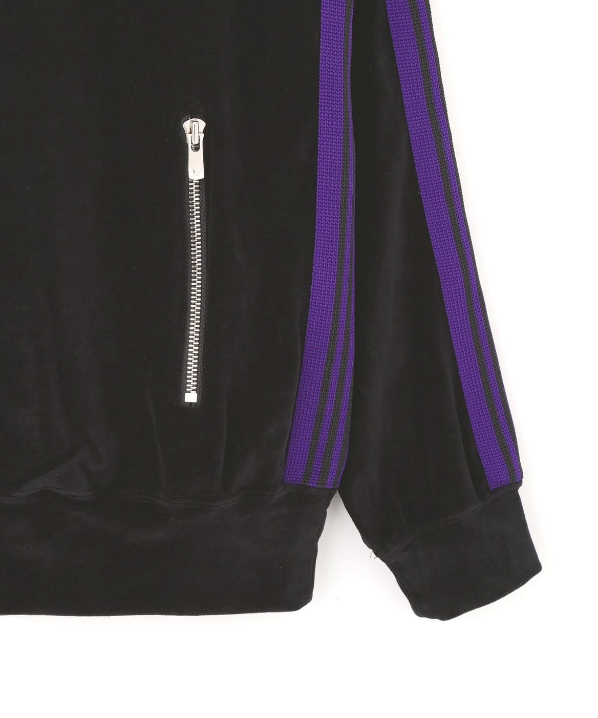 【先行予約 6月6日発売予定】Needles 26aw "Exclusive Track Jacket - C/PE Velour" Black Black S