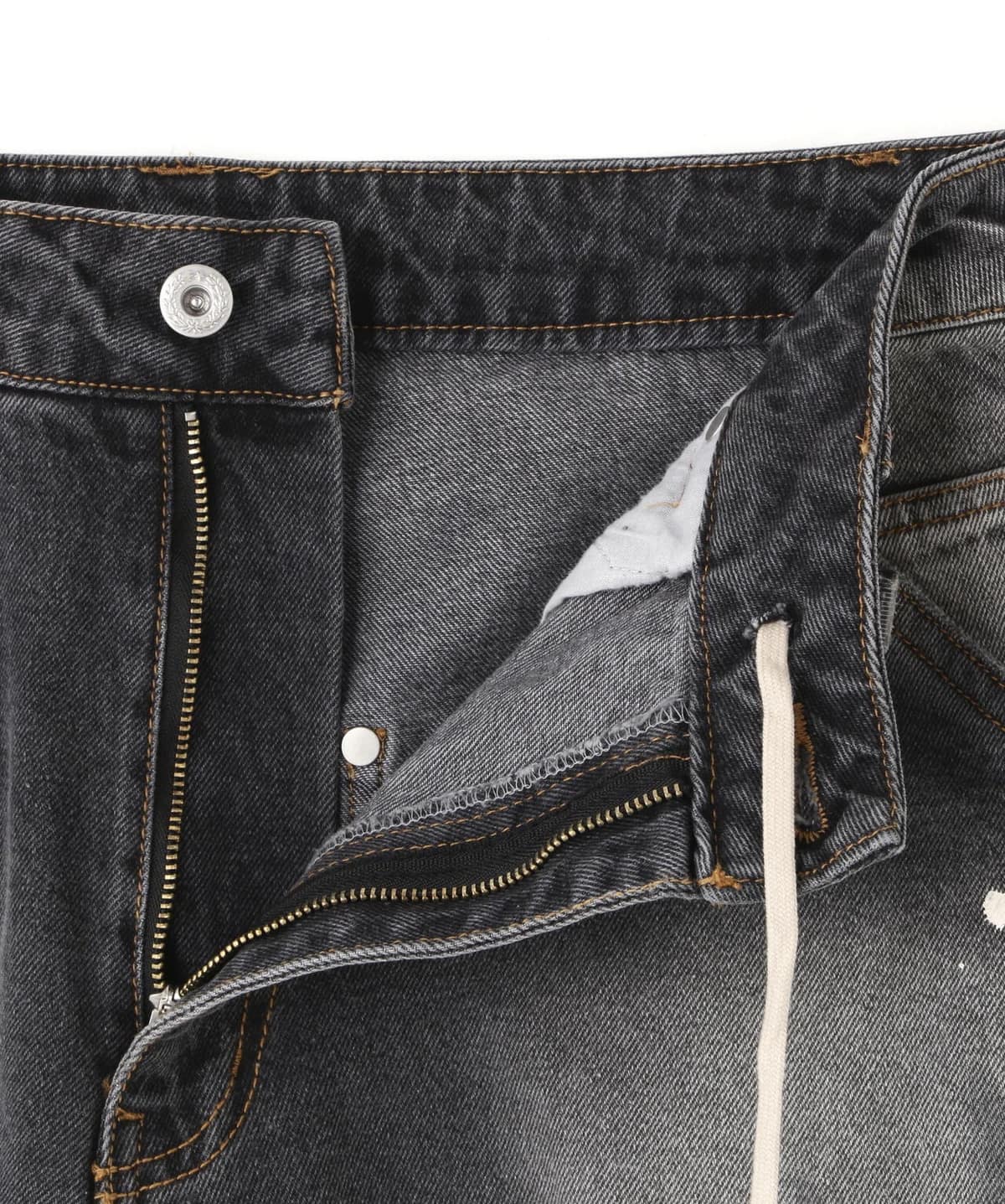 Danke Schon 26ss "12oz Baggy Jeans" Fade/Black Fade/Black S