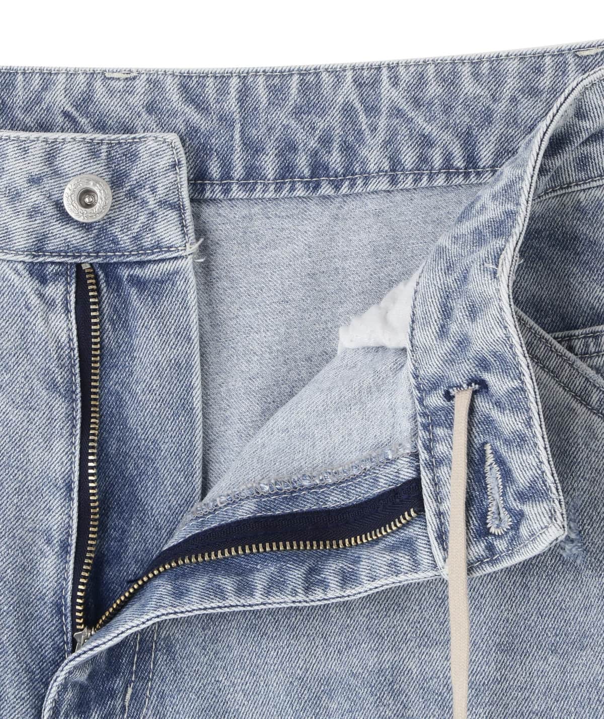 Danke Schon 26ss "12oz Baggy Jeans" Ice Indigo S