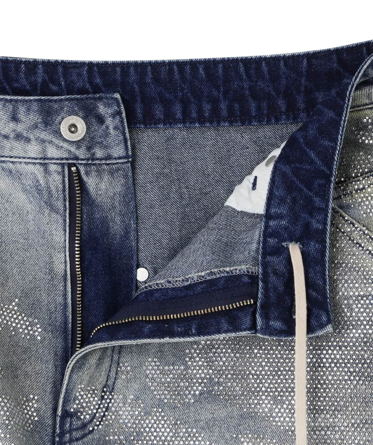 Danke Schon 26ss "12oz Baggy Jeans" Swaro Indigo S