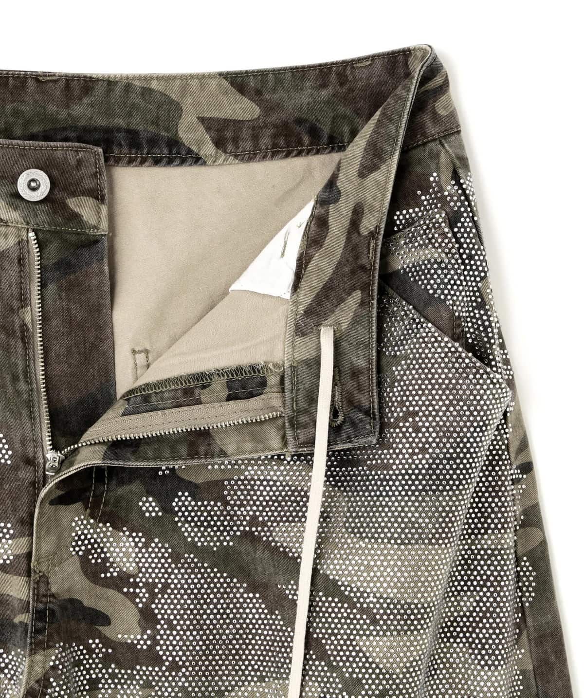 Danke Schon 26ss "12oz Baggy Jeans" Camo / Swaro Camo S