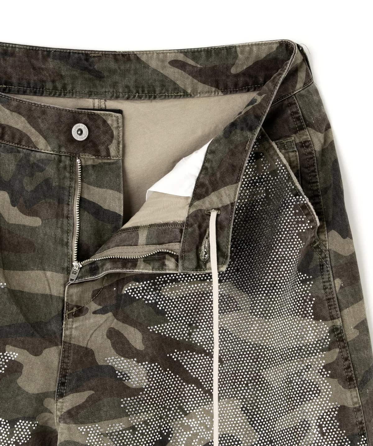 Danke Schon 26ss "12oz Baggy Shorts" Camo / Swaro Camo M